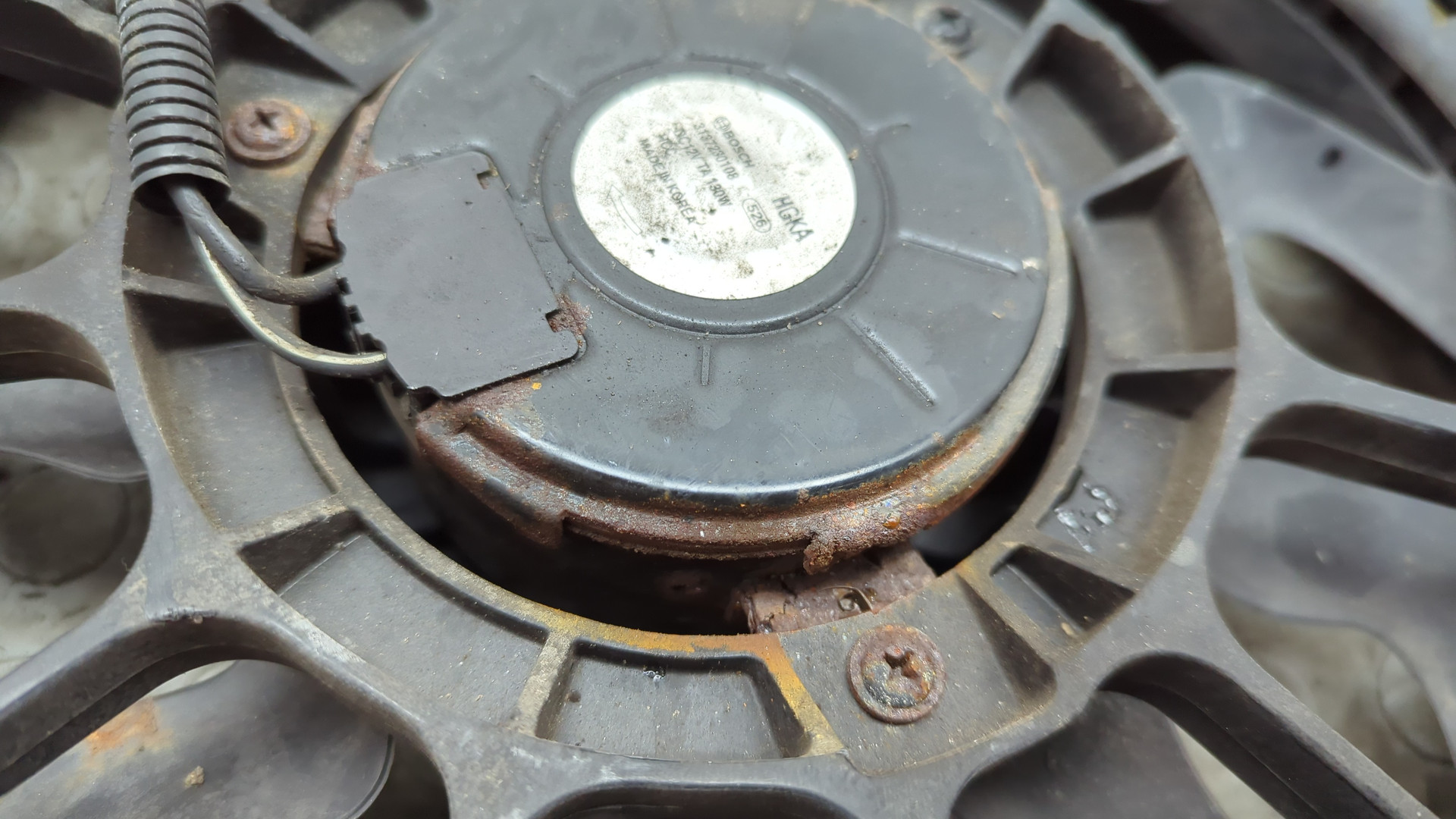 Вентилятор радиатора