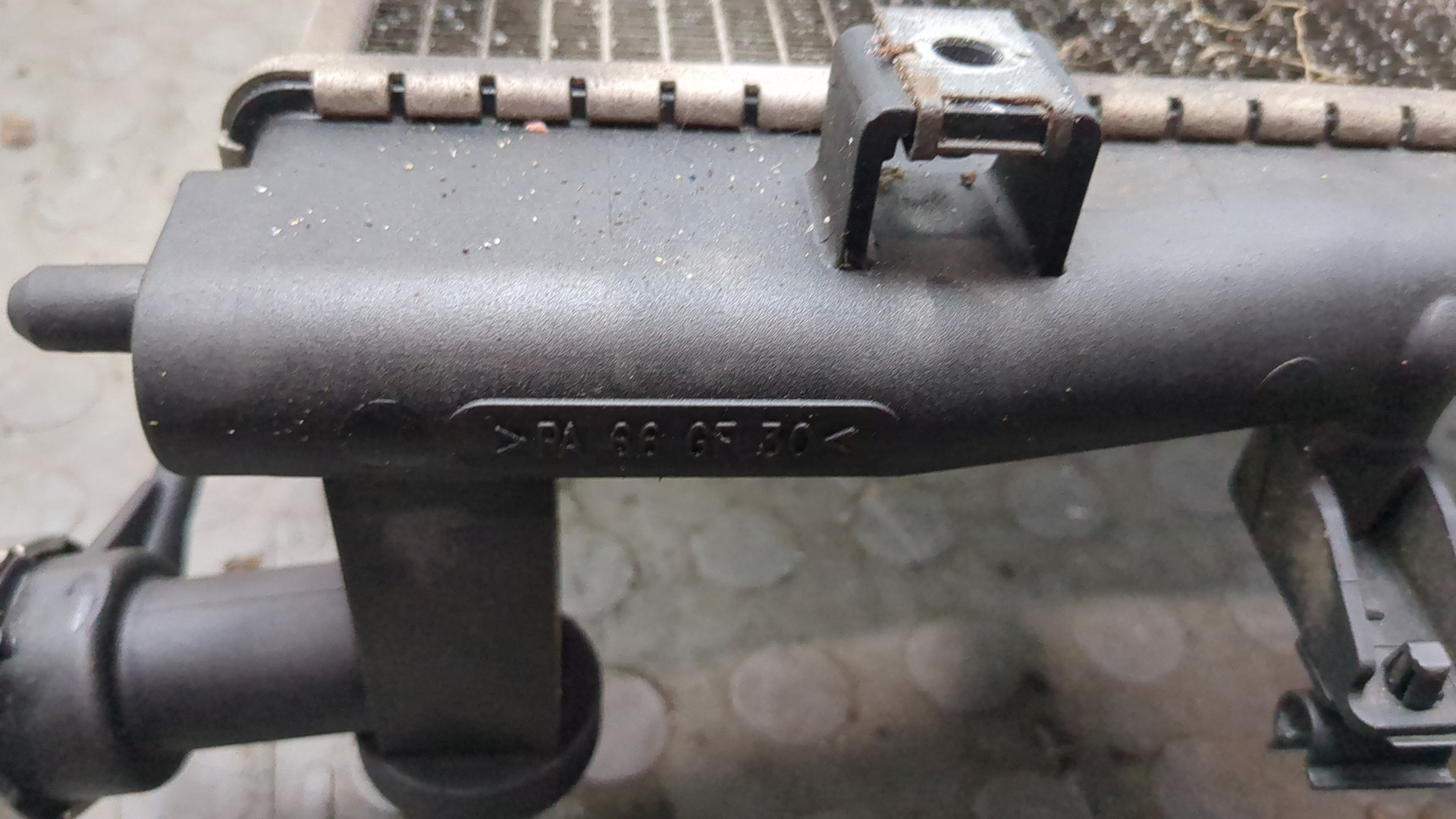 Радиатор охлаждения двигателя основной