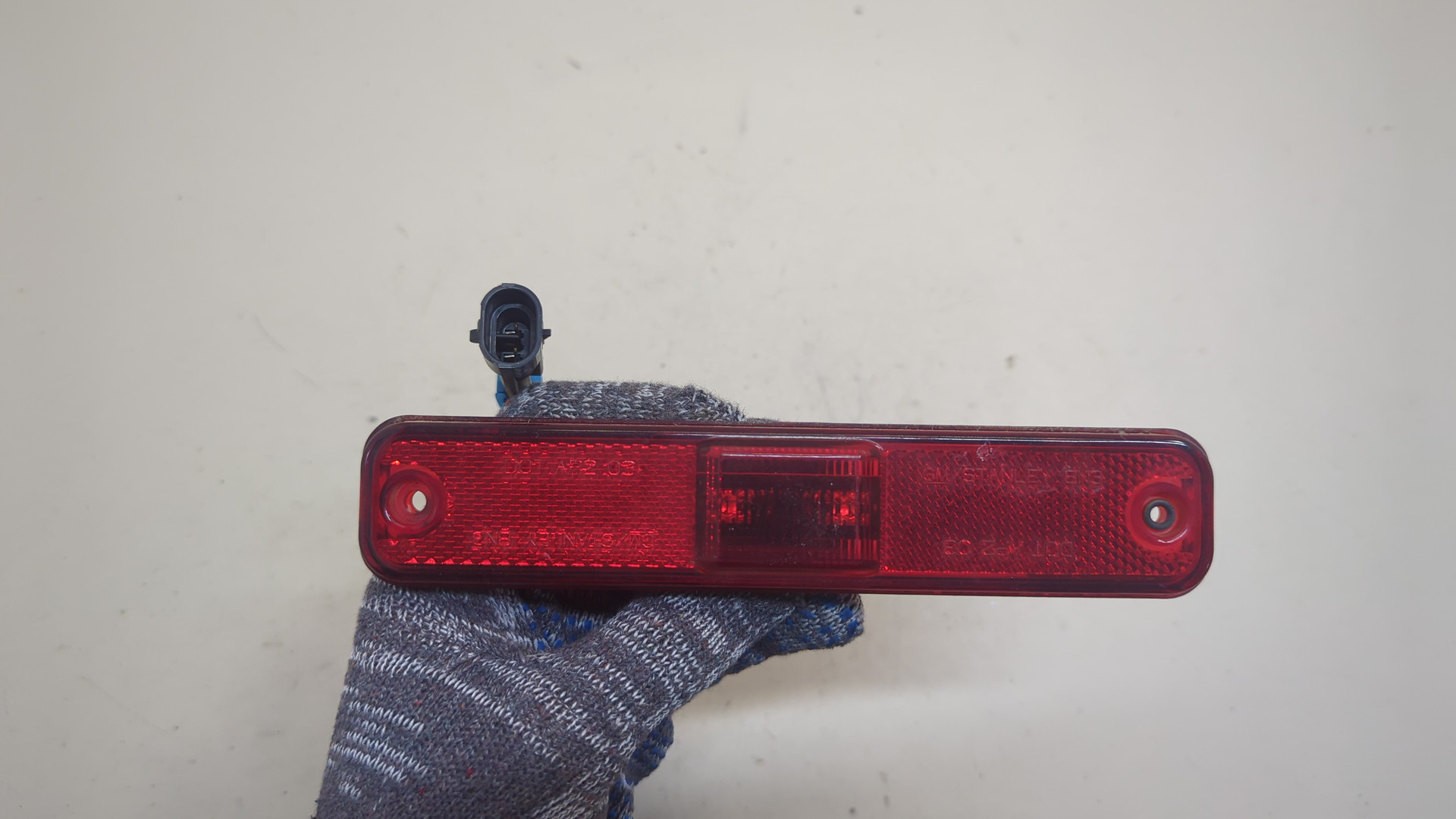 Габарит задний