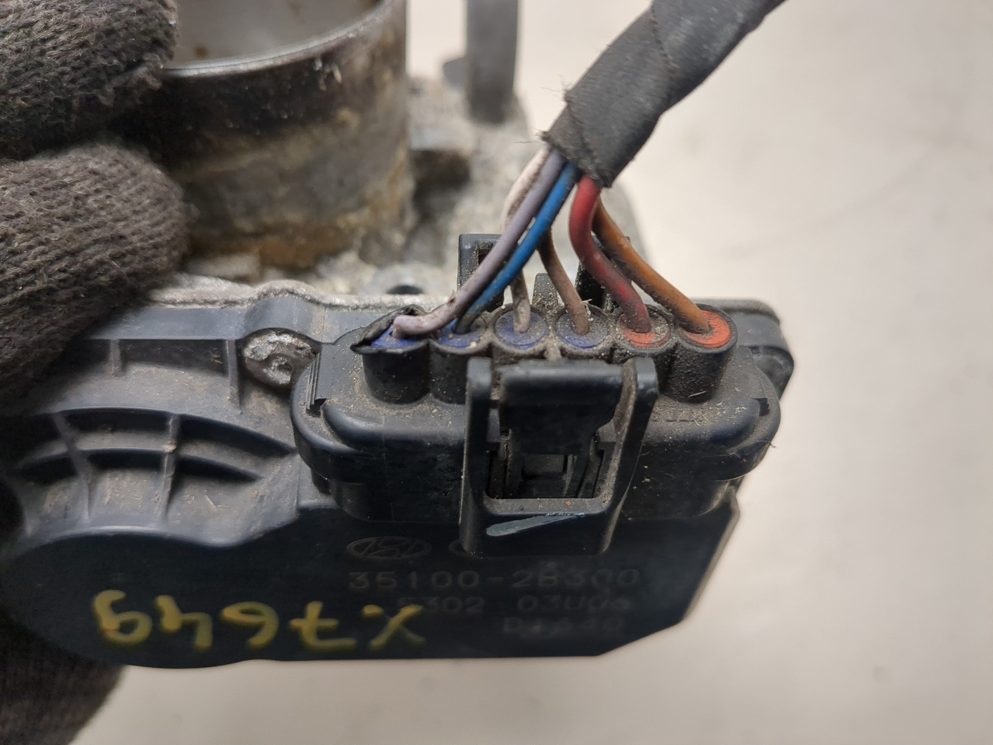 Заслонка дроссельная электрическая