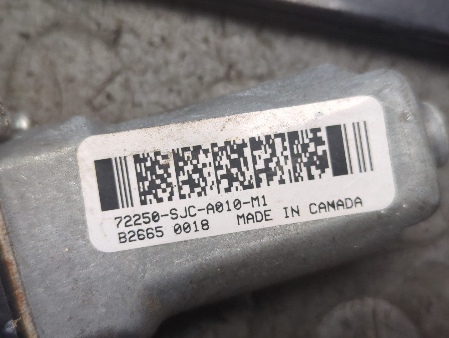 Стеклоподъемник электр. передний левый