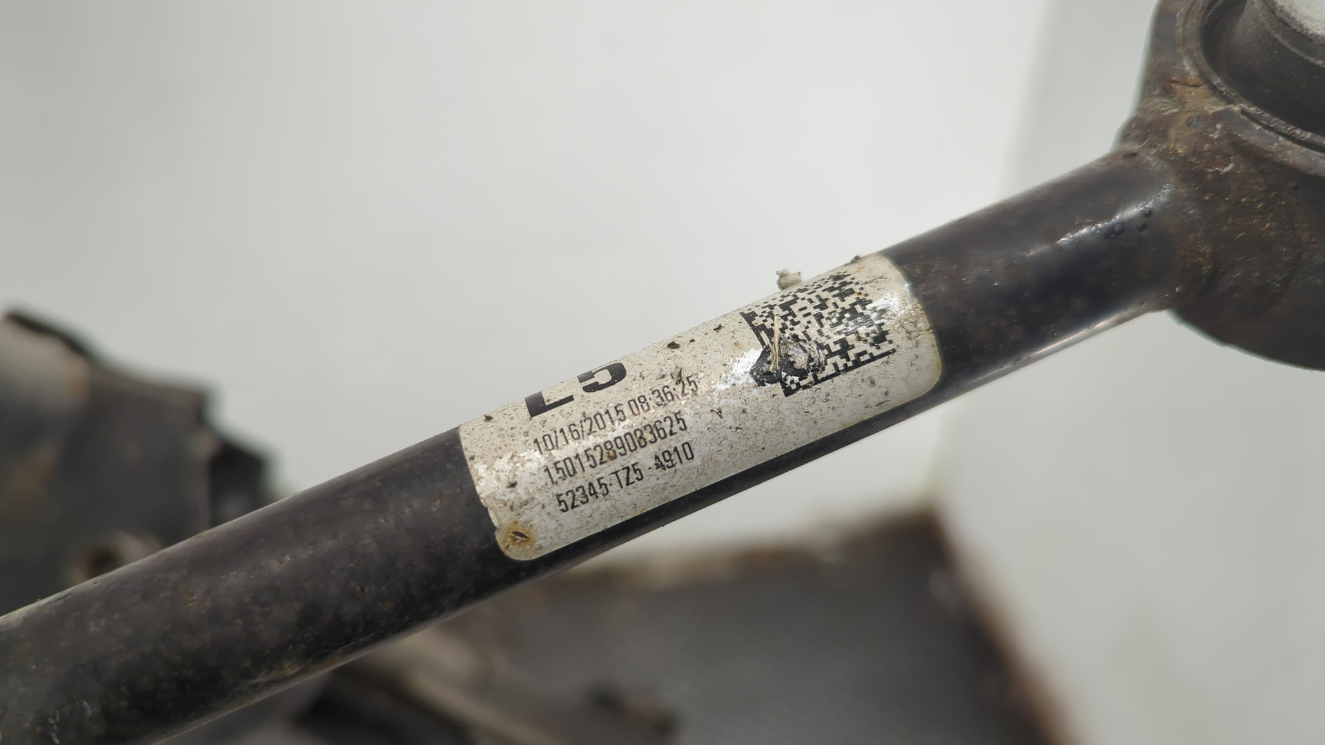 Балка задняя