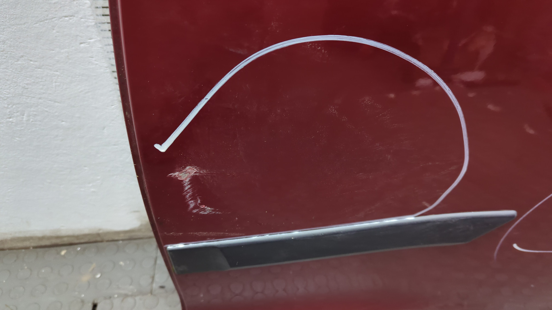 Дверь задняя левая