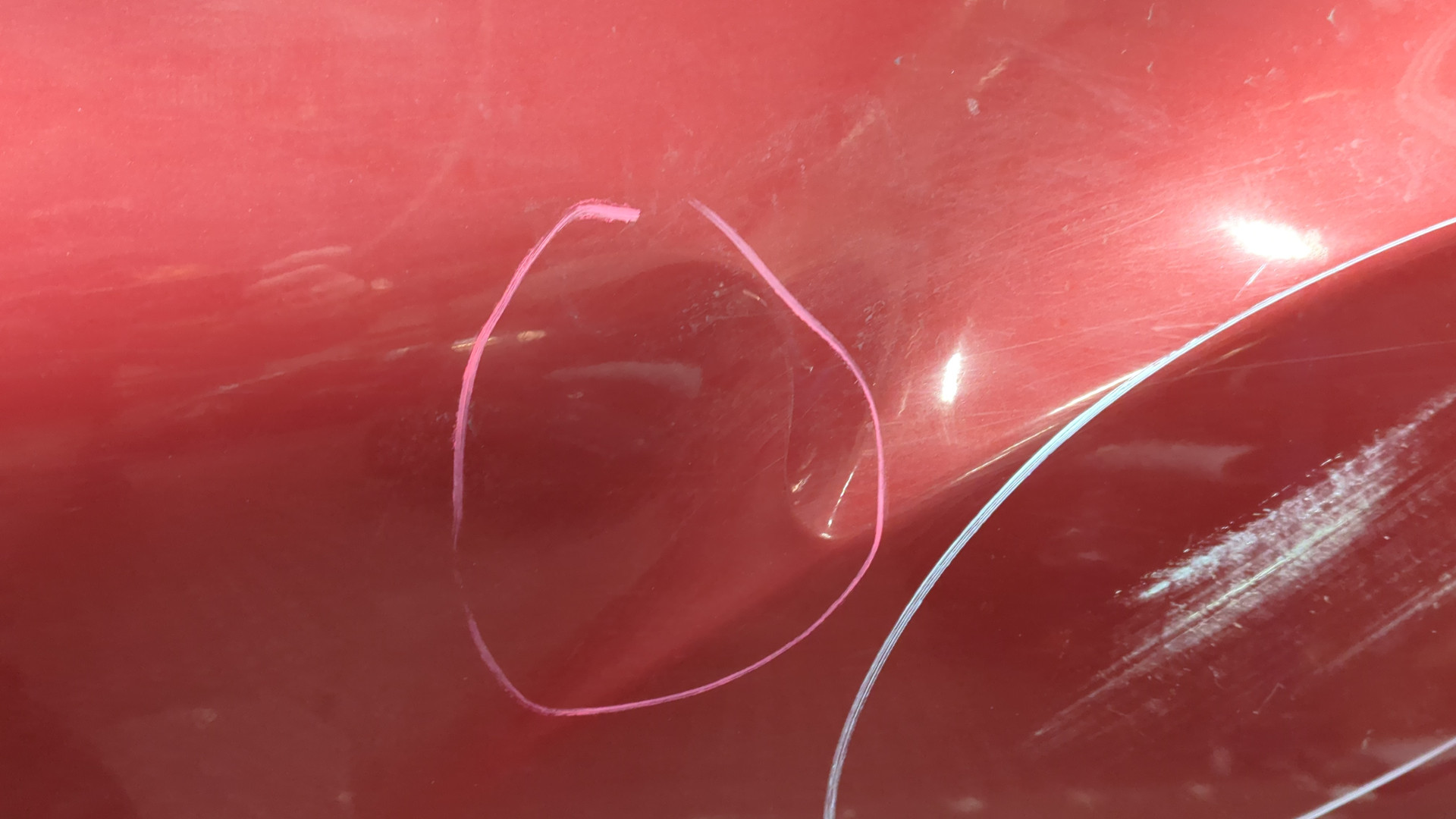 Дверь задняя левая