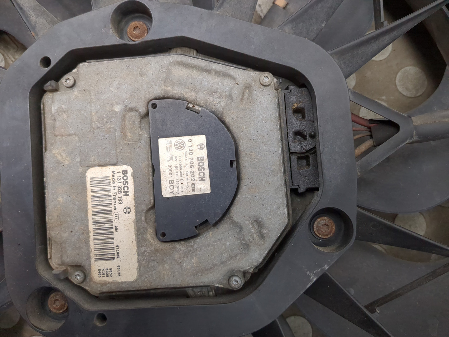 Вентилятор радиатора