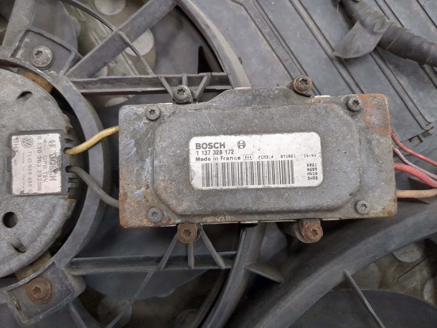 Вентилятор радиатора