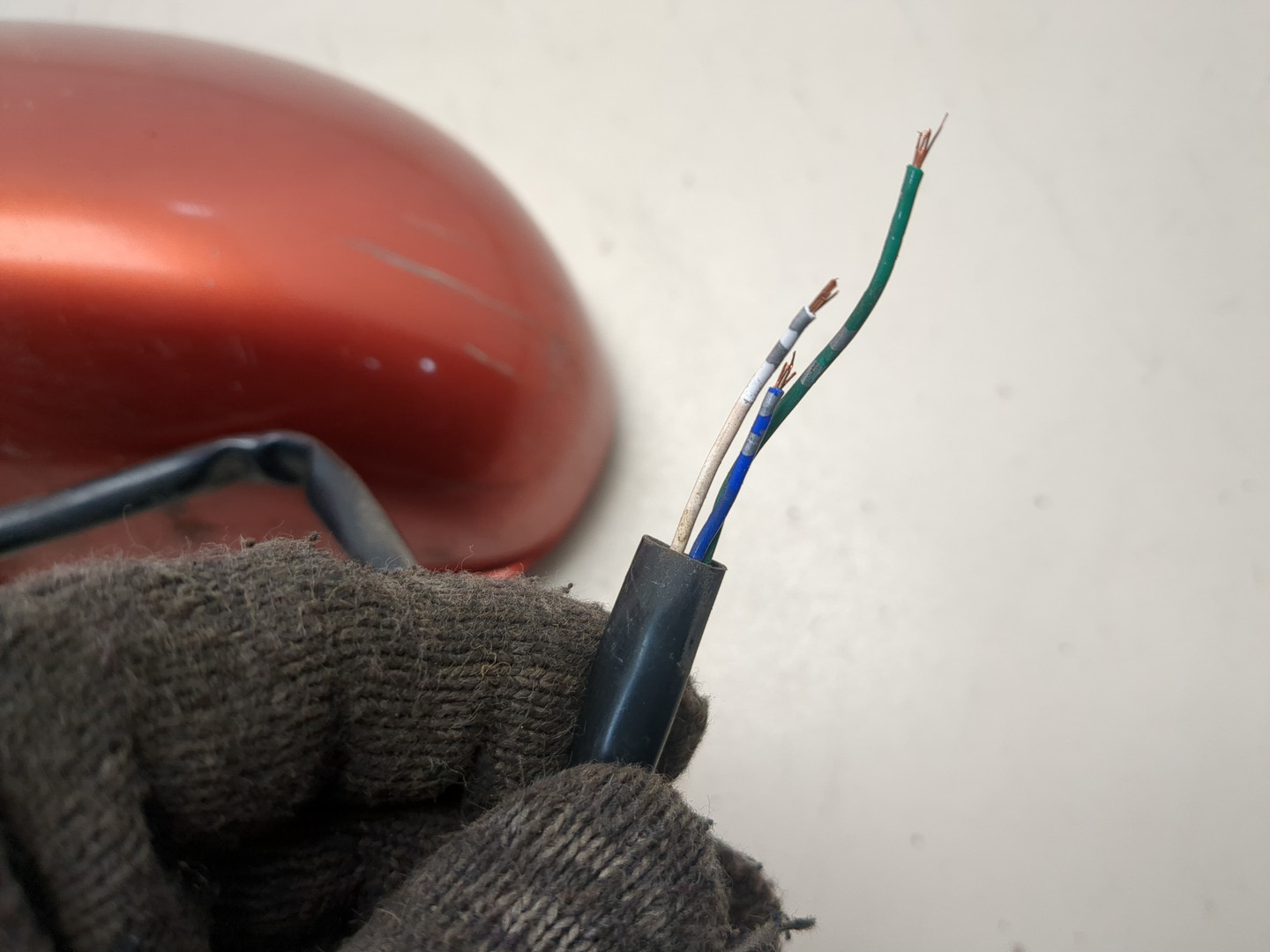 Зеркало левое электрическое