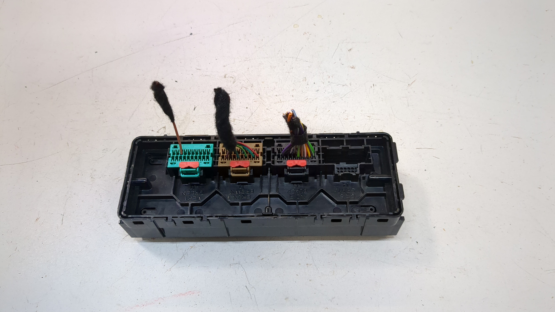 Блок управления климатической установкой