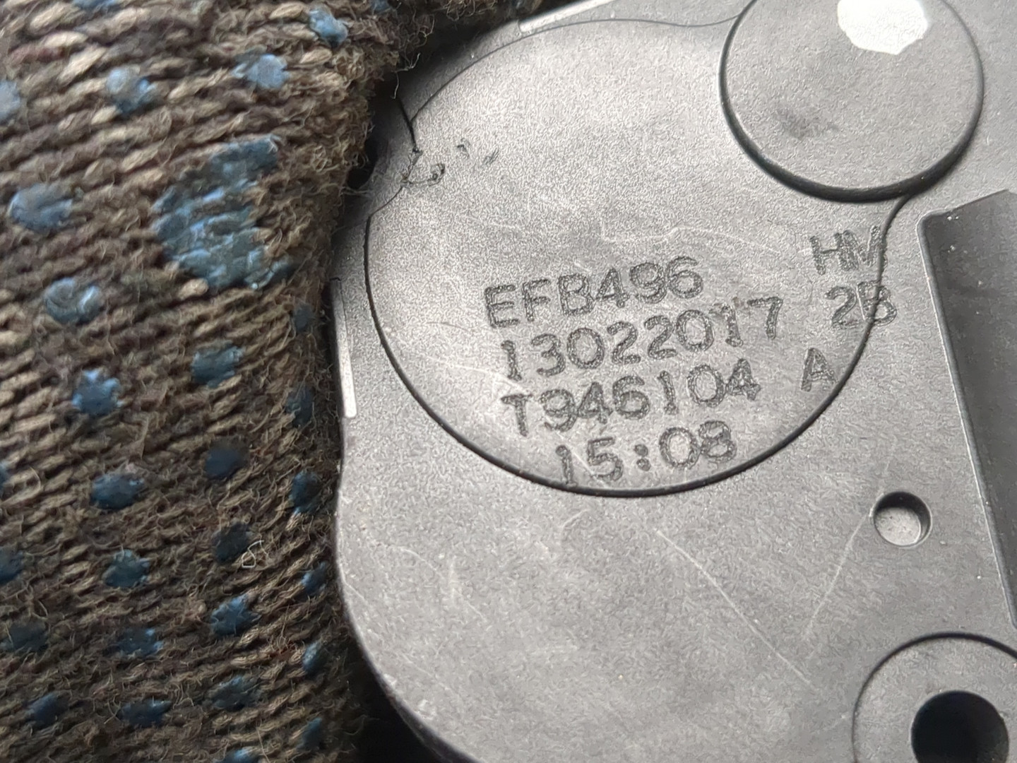 Моторчик заслонки печки