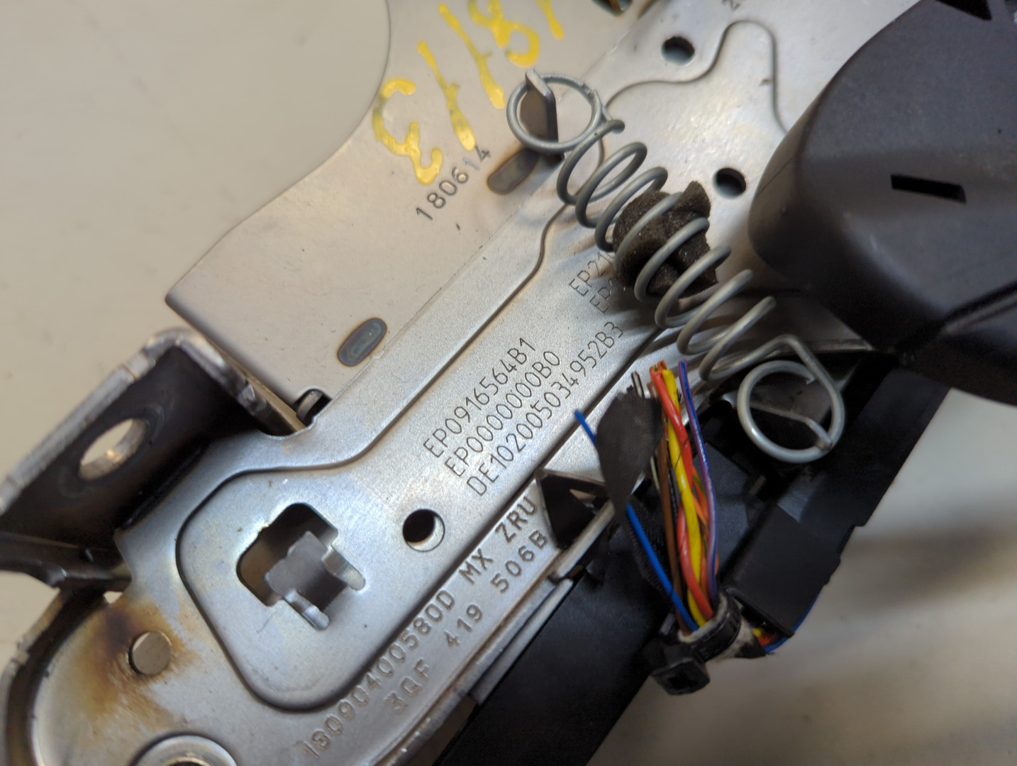 Колонка рулевая