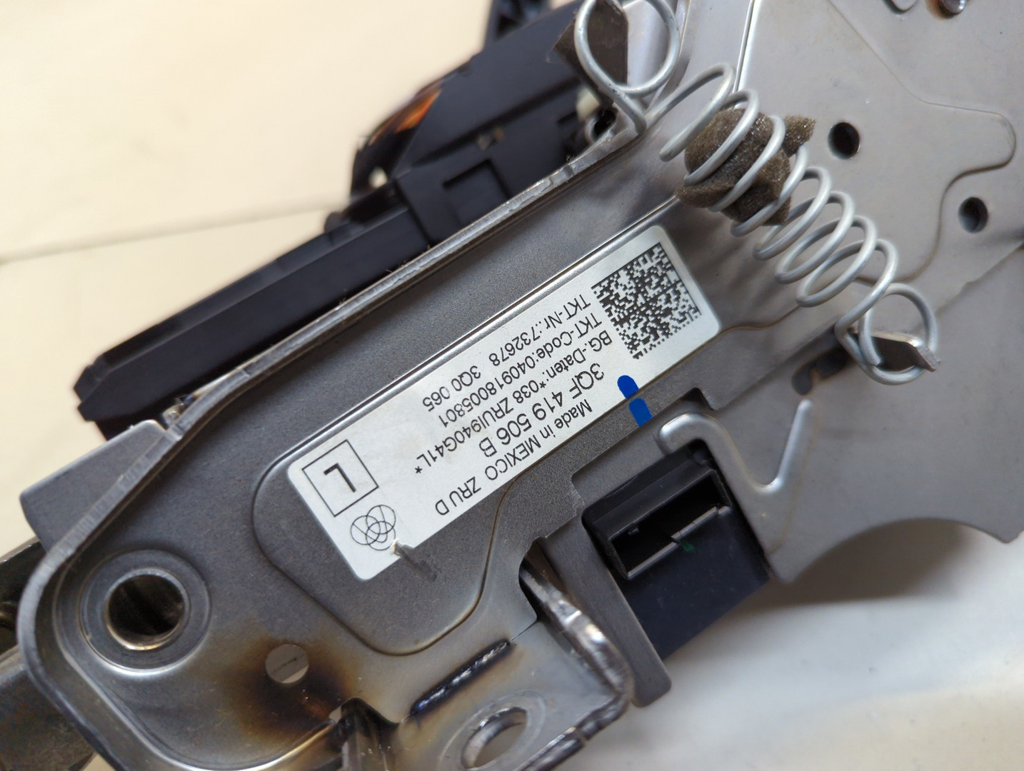 Колонка рулевая