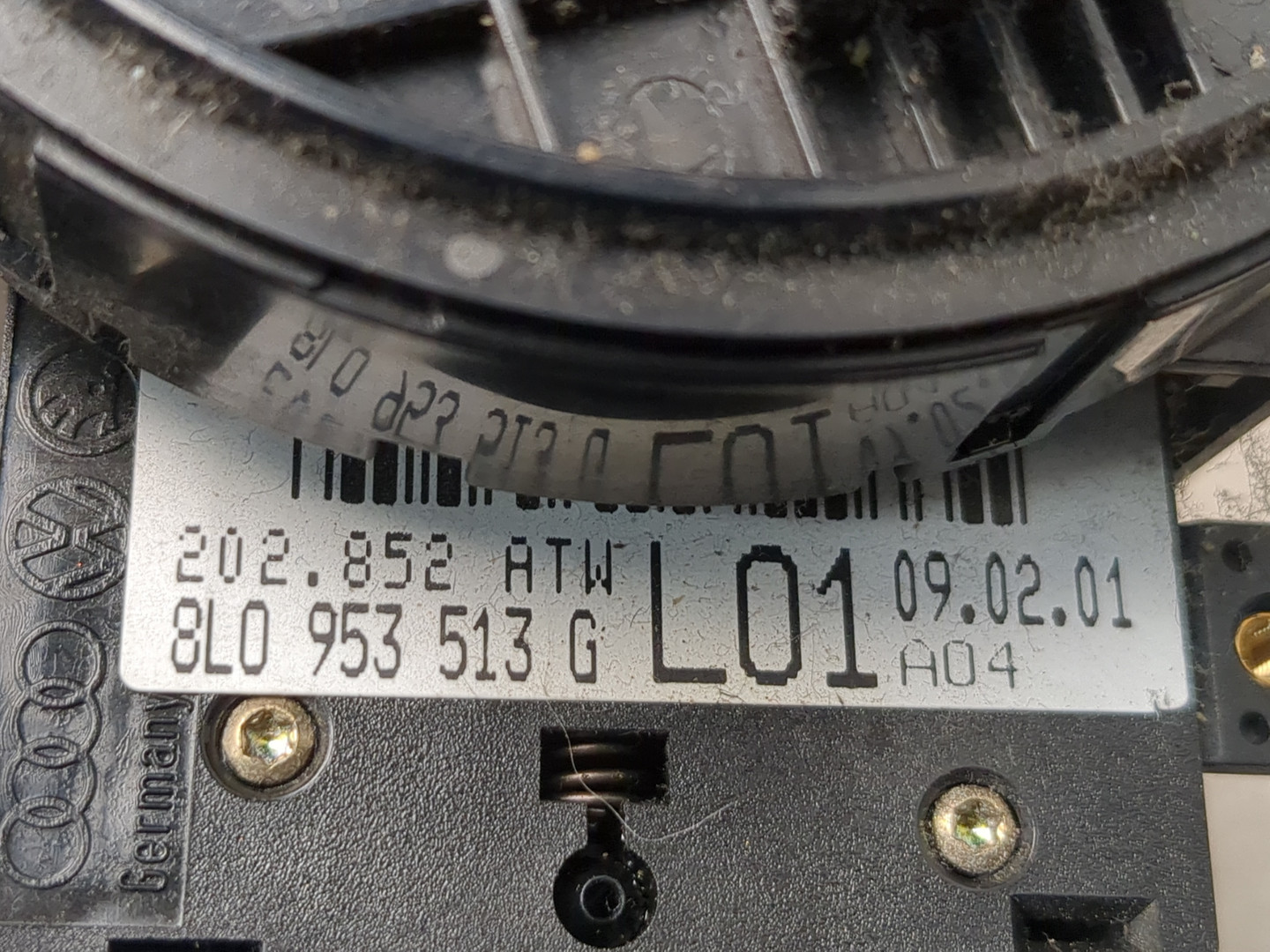 Переключатель подрулевой