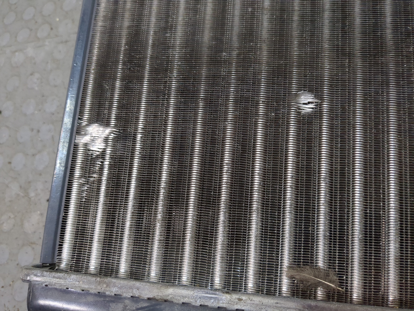 Радиатор охлаждения двигателя основной