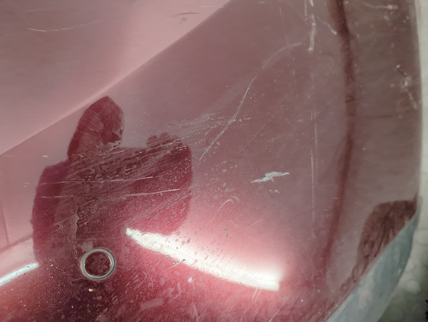 Бампер задний