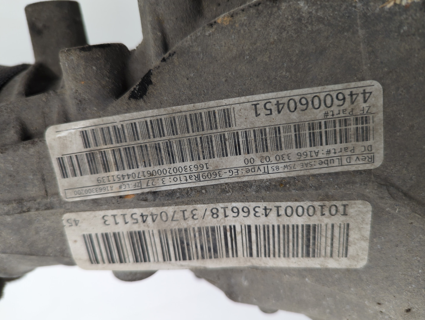 Редуктор переднего моста