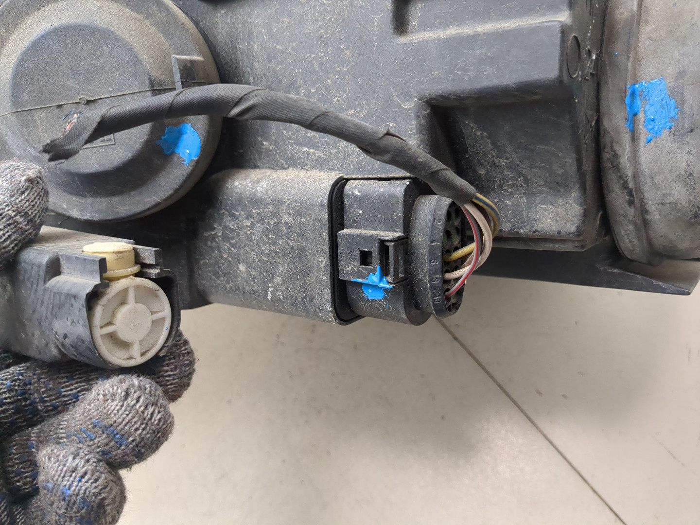 Фара правая