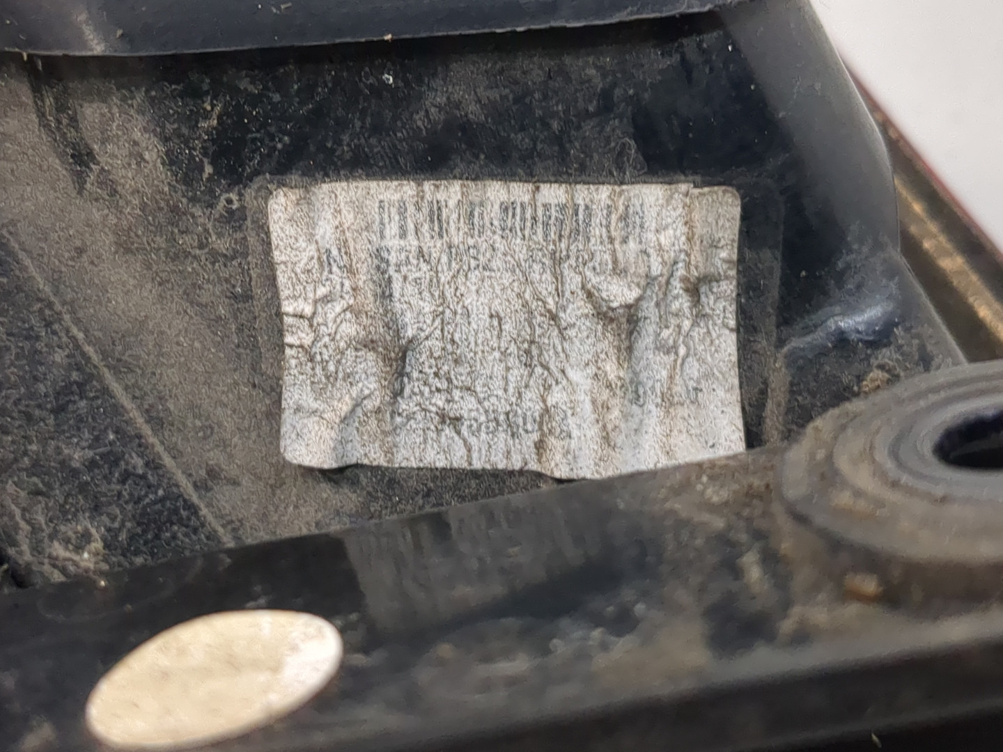 Фонарь задний левый