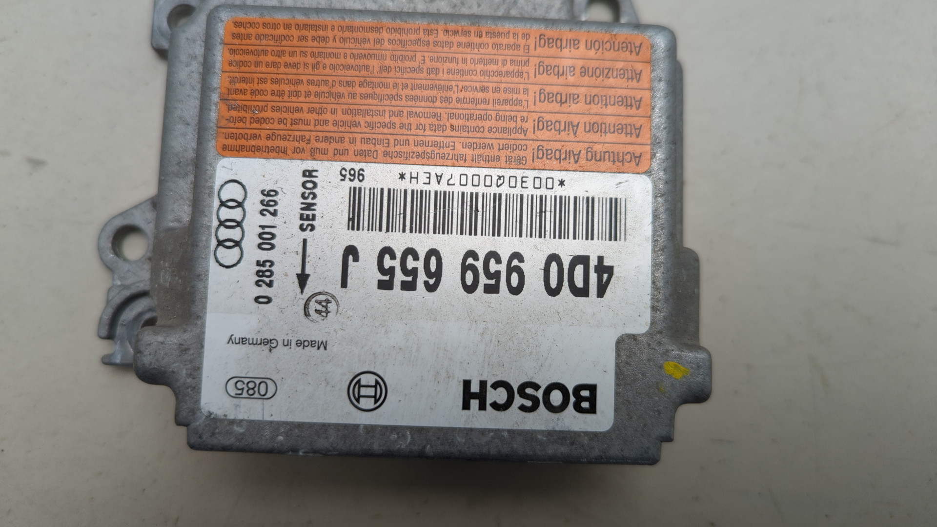 Блок управления подушек безопасности (AIR BAG)