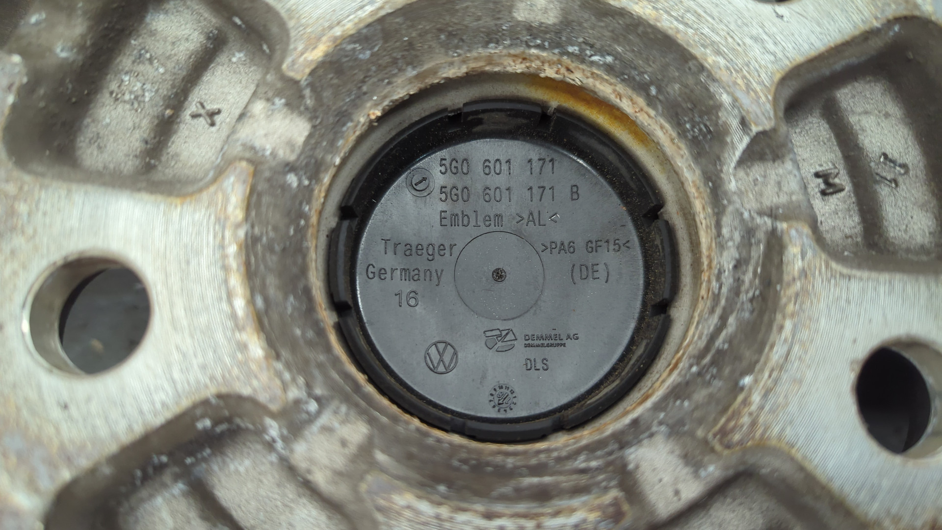 Диск колесный литой легкий сплав