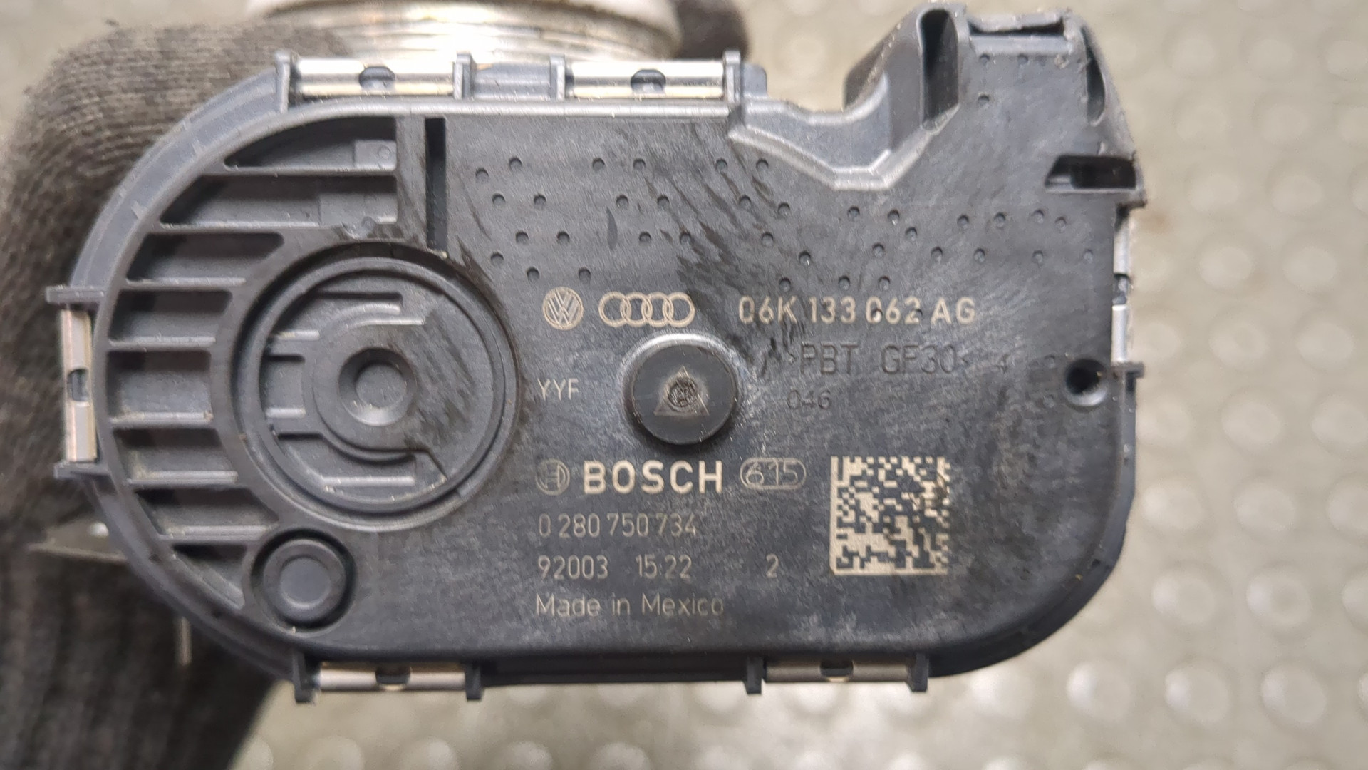 Заслонка дроссельная электрическая