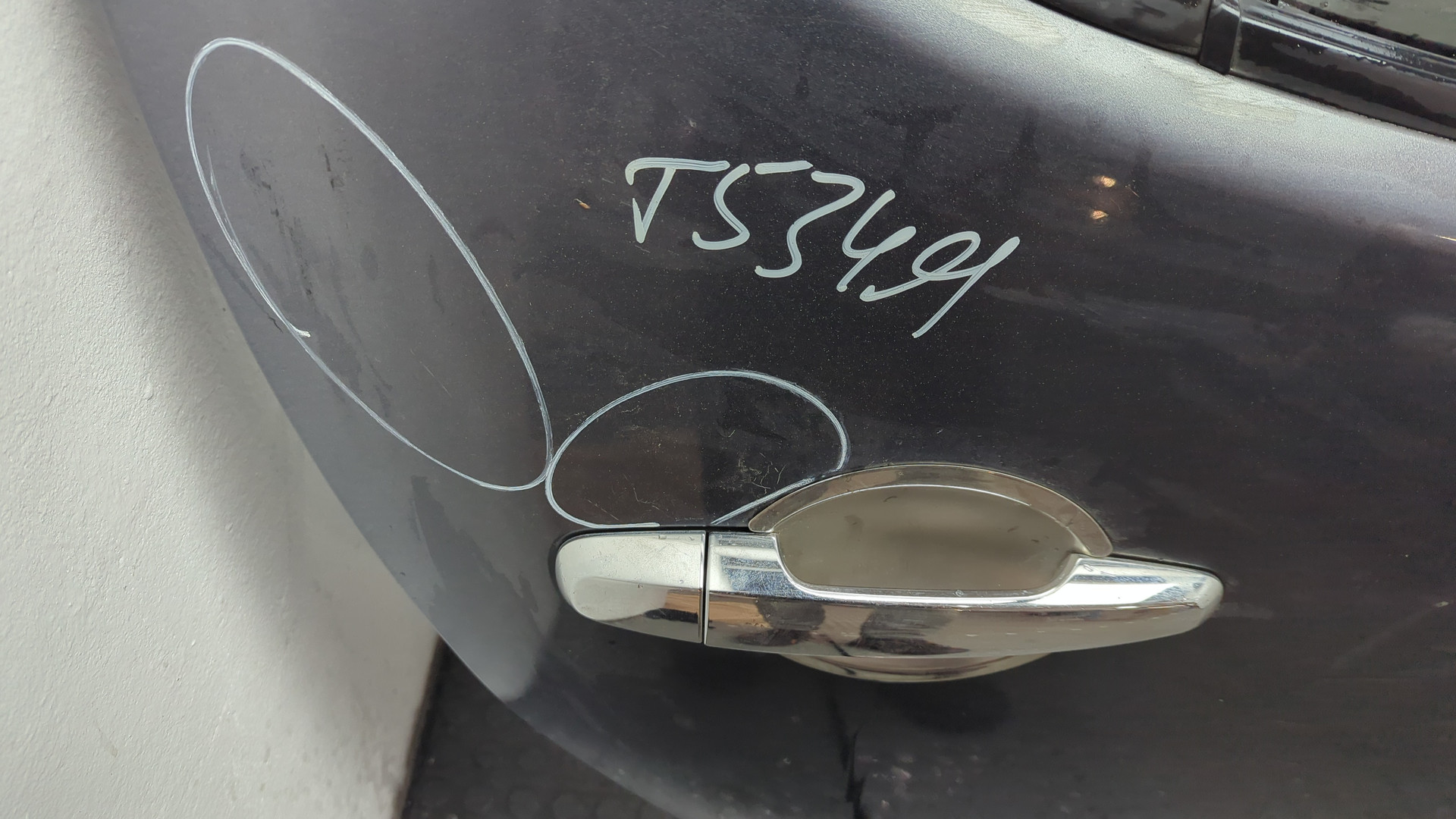 Дверь задняя правая