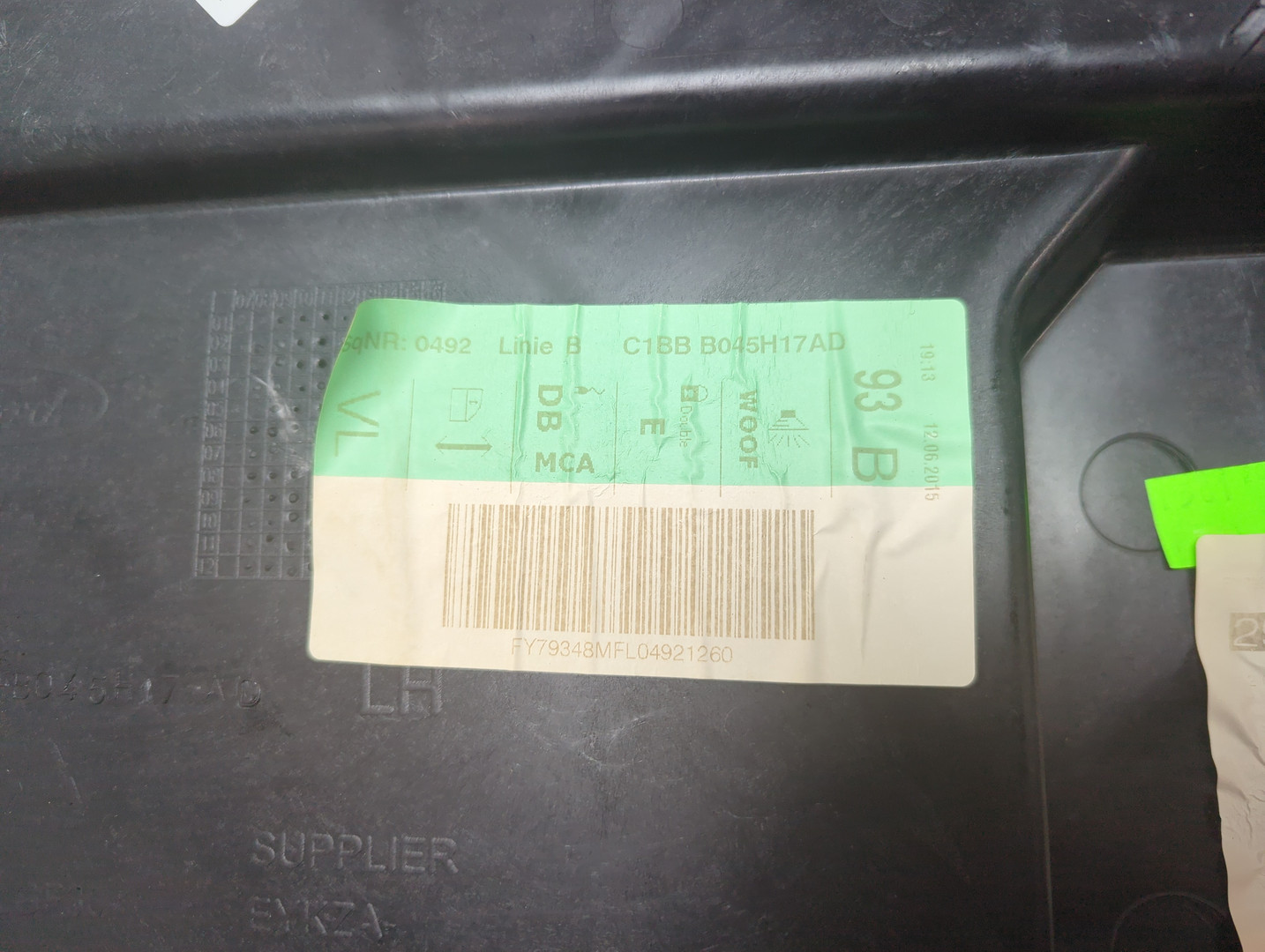 Стеклоподъемник электр. передний левый