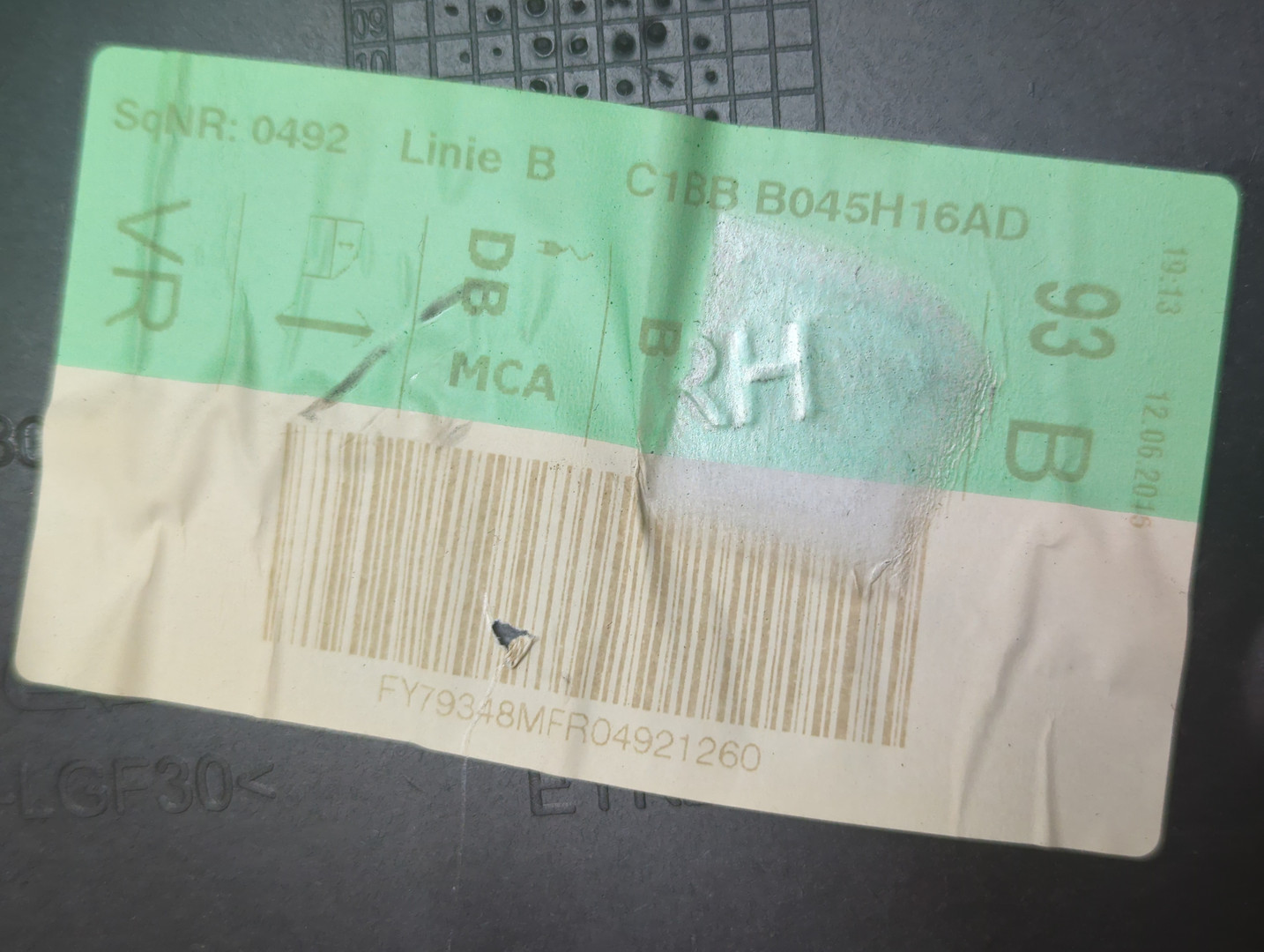 Стеклоподъемник электр. передний правый