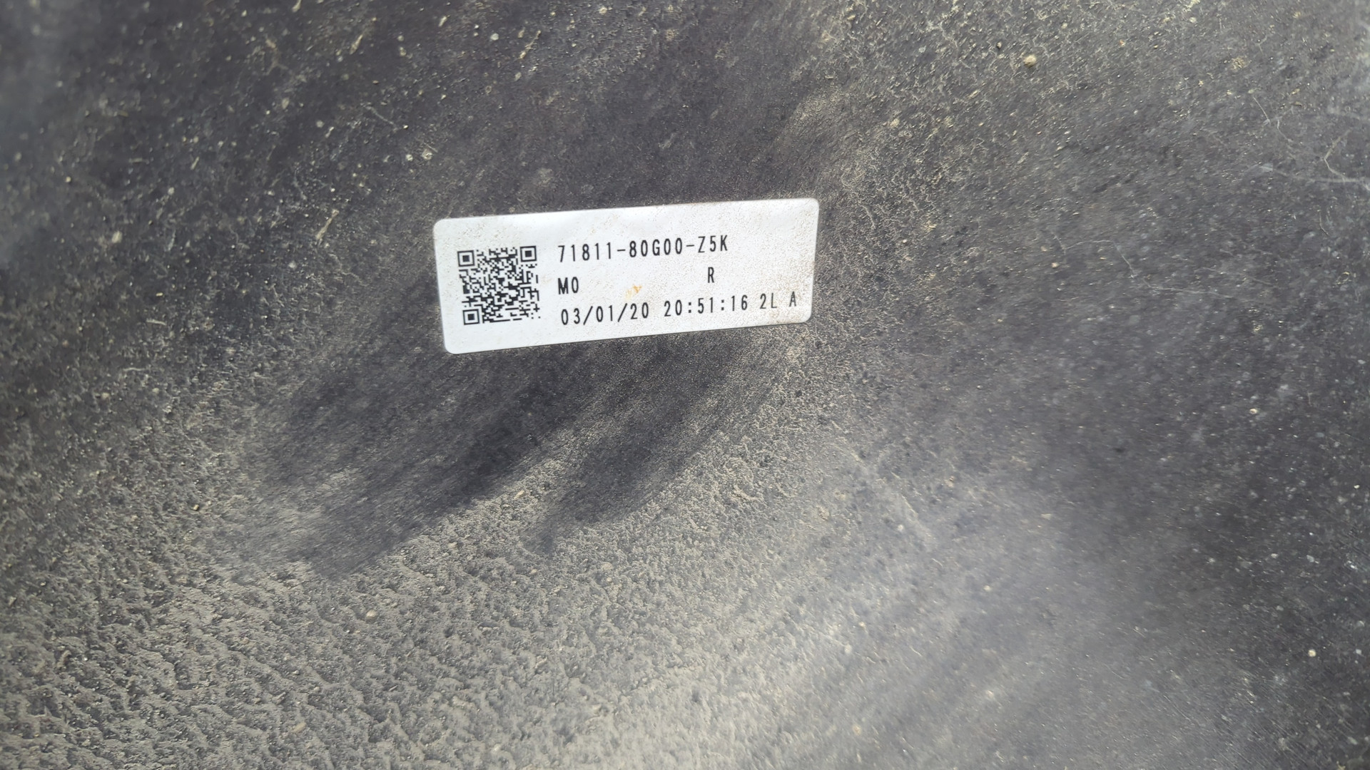 Бампер задний