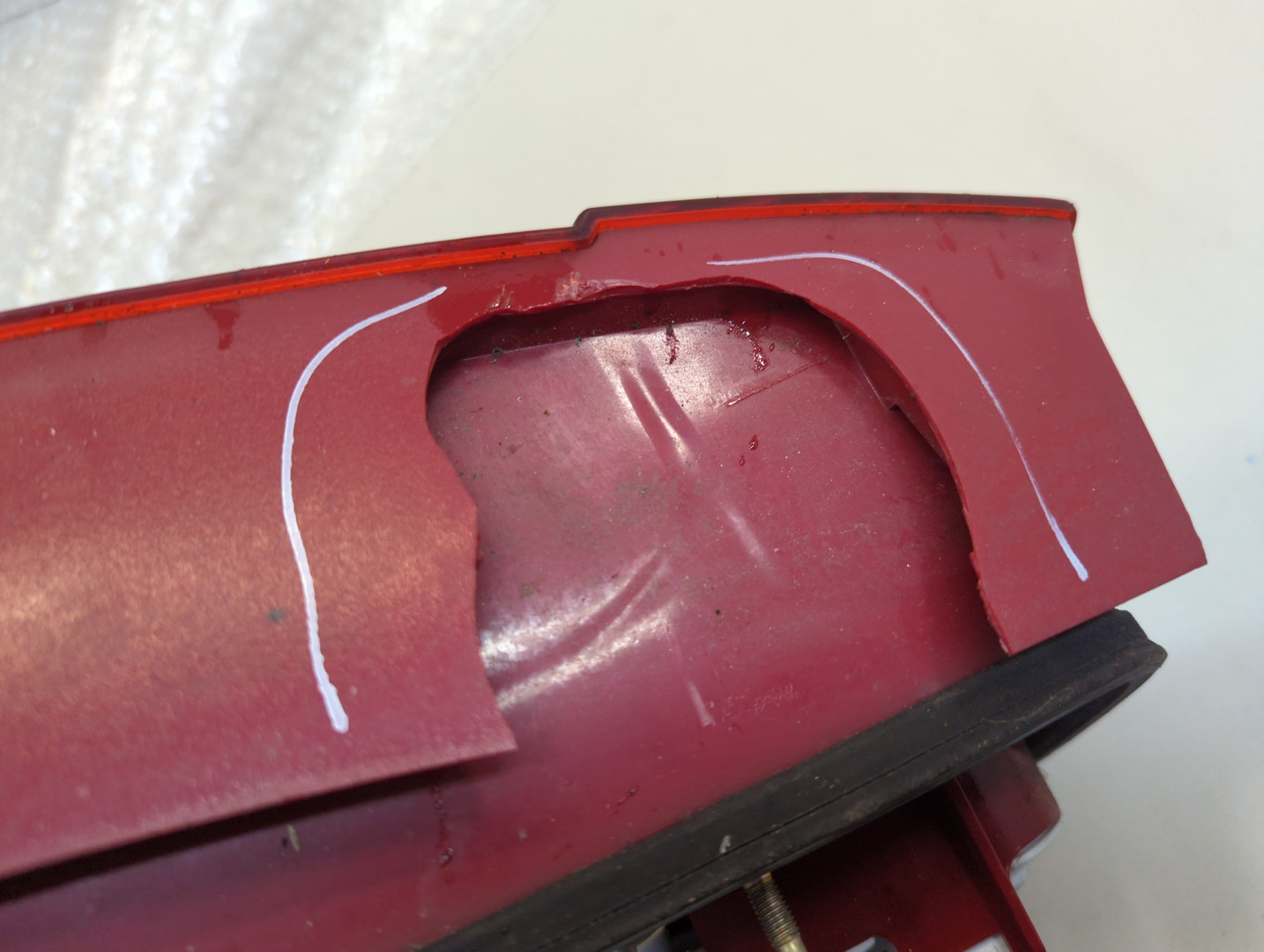 Фонарь задний левый