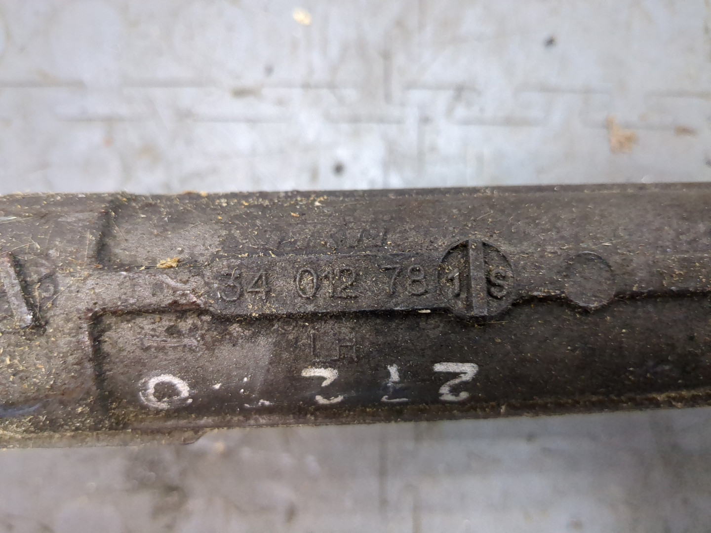 Рейка рулевая