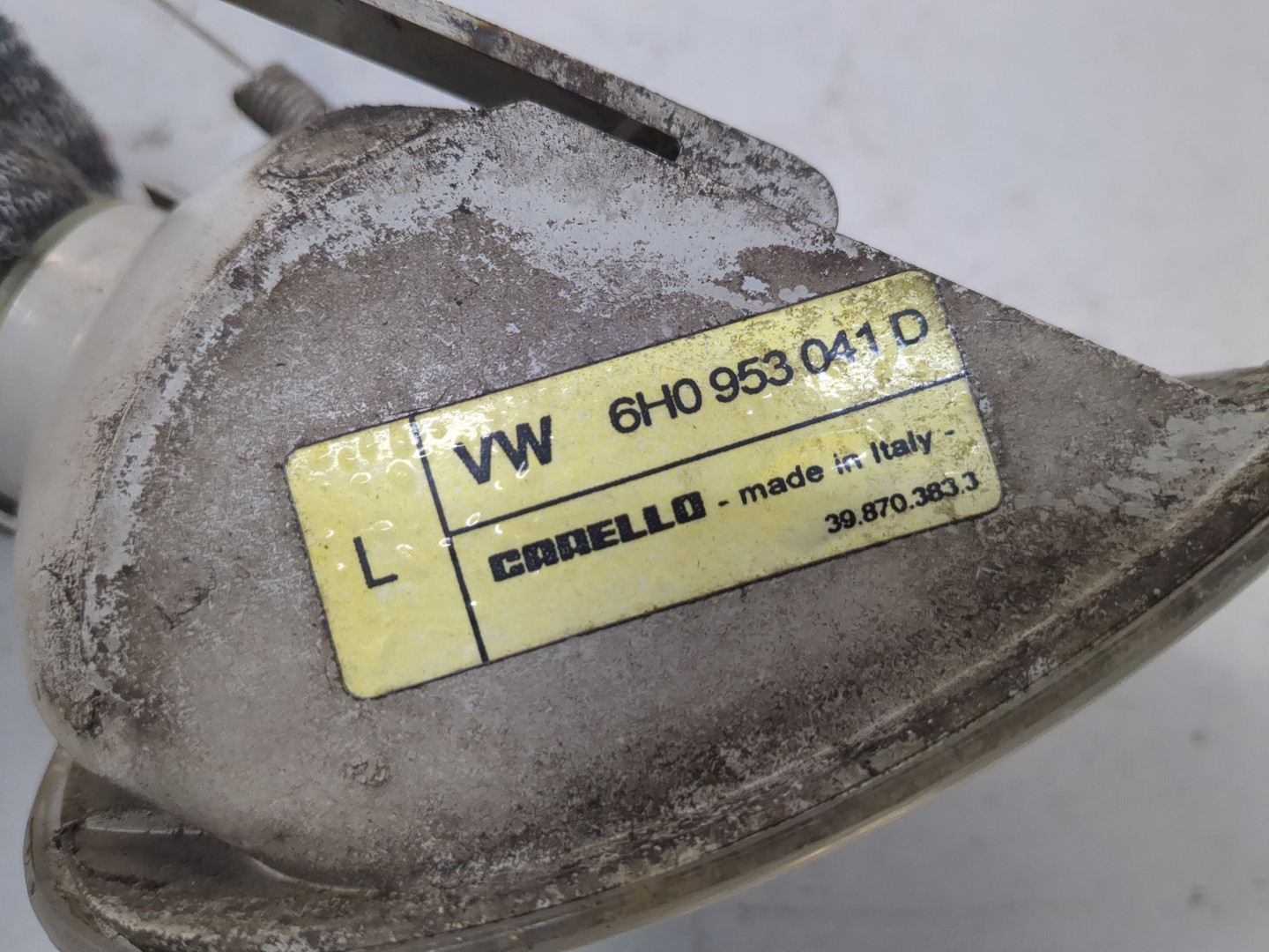 Повторитель на крыло левый