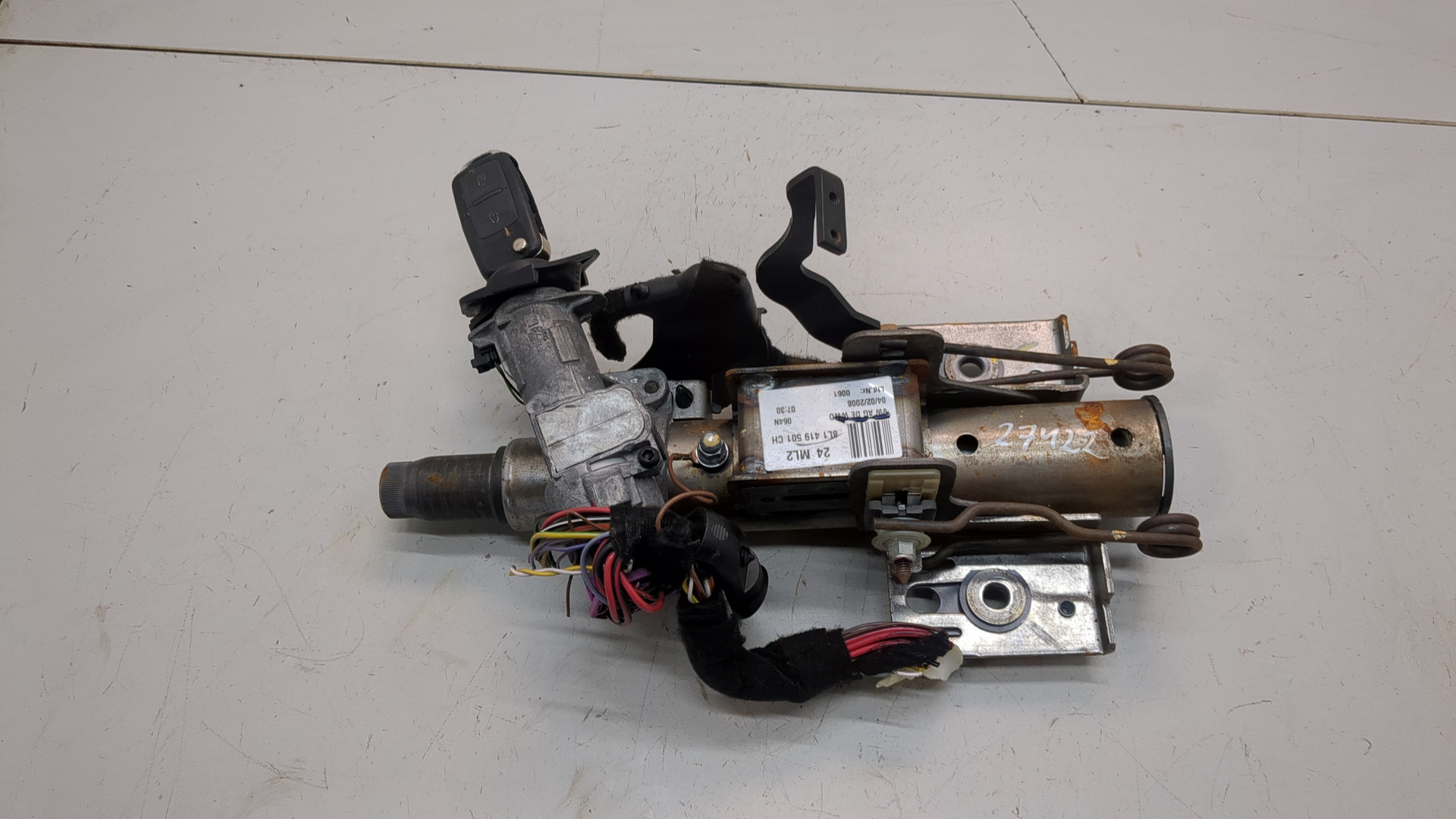 Колонка рулевая