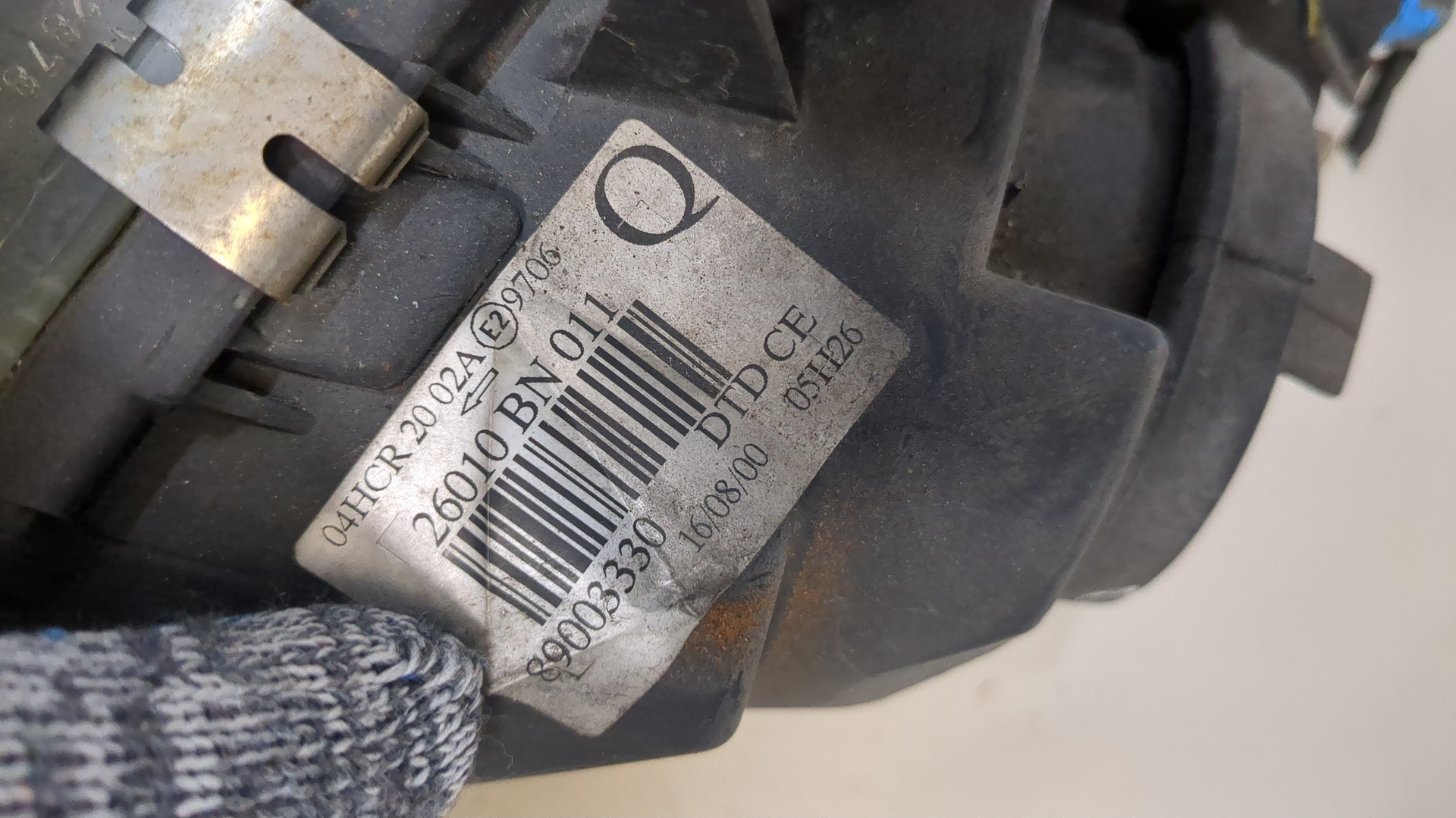 Фара правая