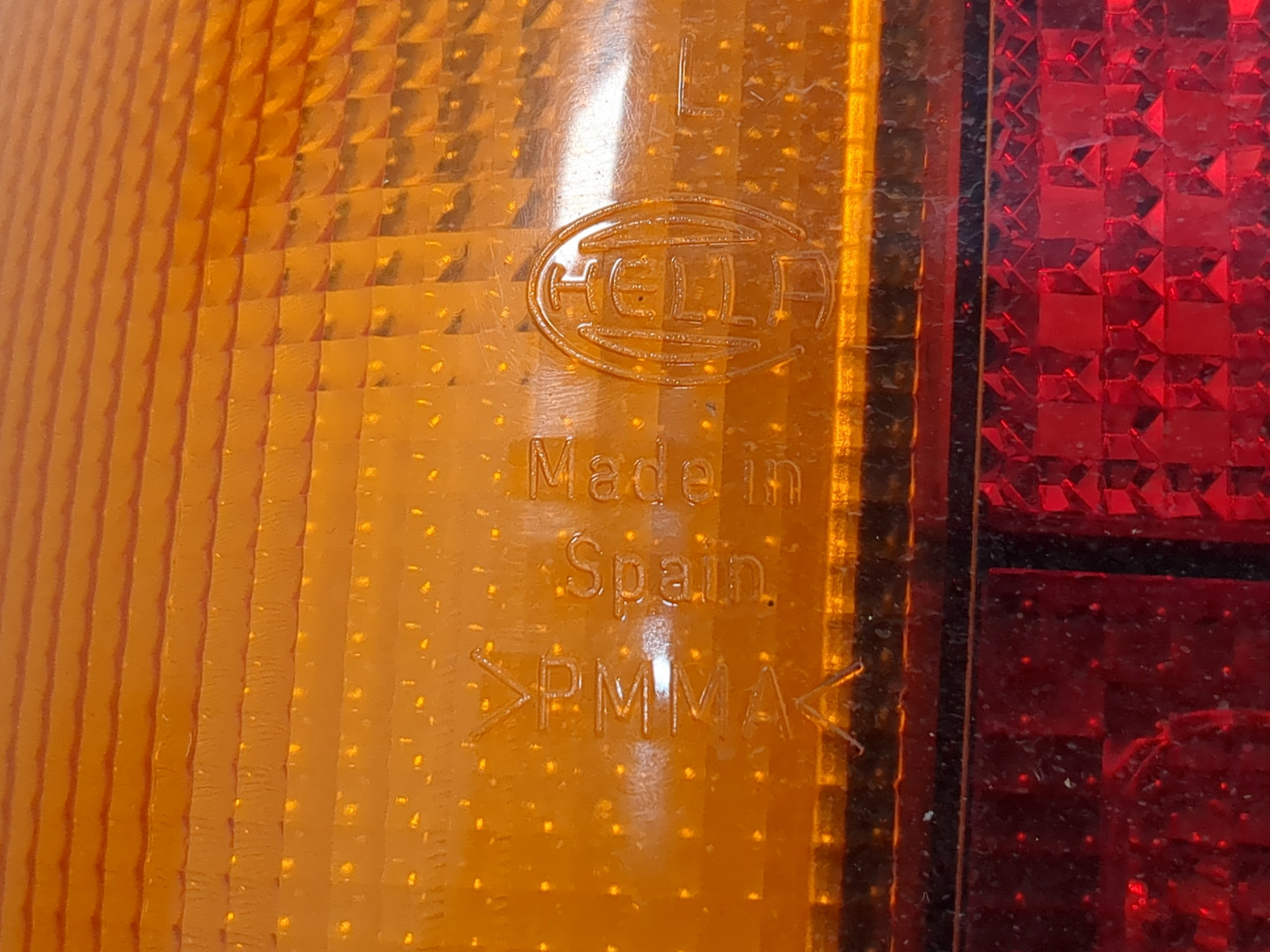 Фонарь задний левый