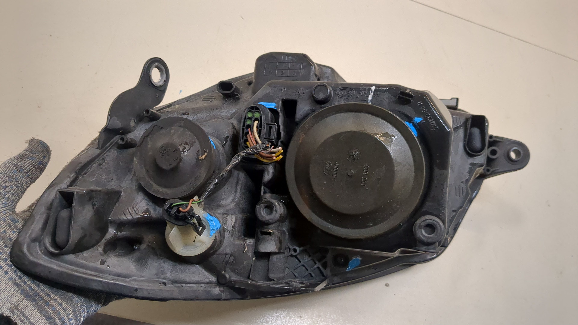 Фара правая