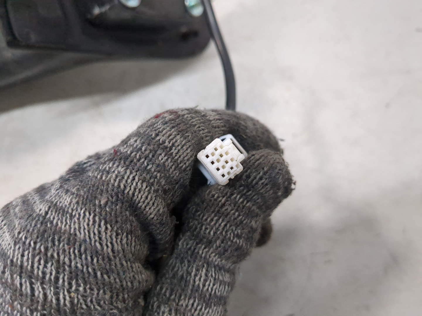 Зеркало левое электрическое