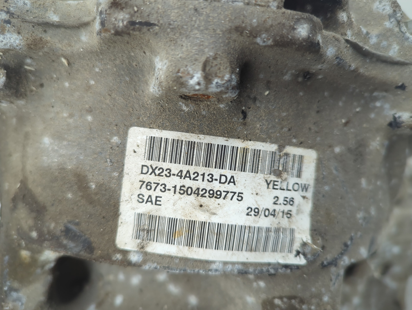 Редуктор заднего моста