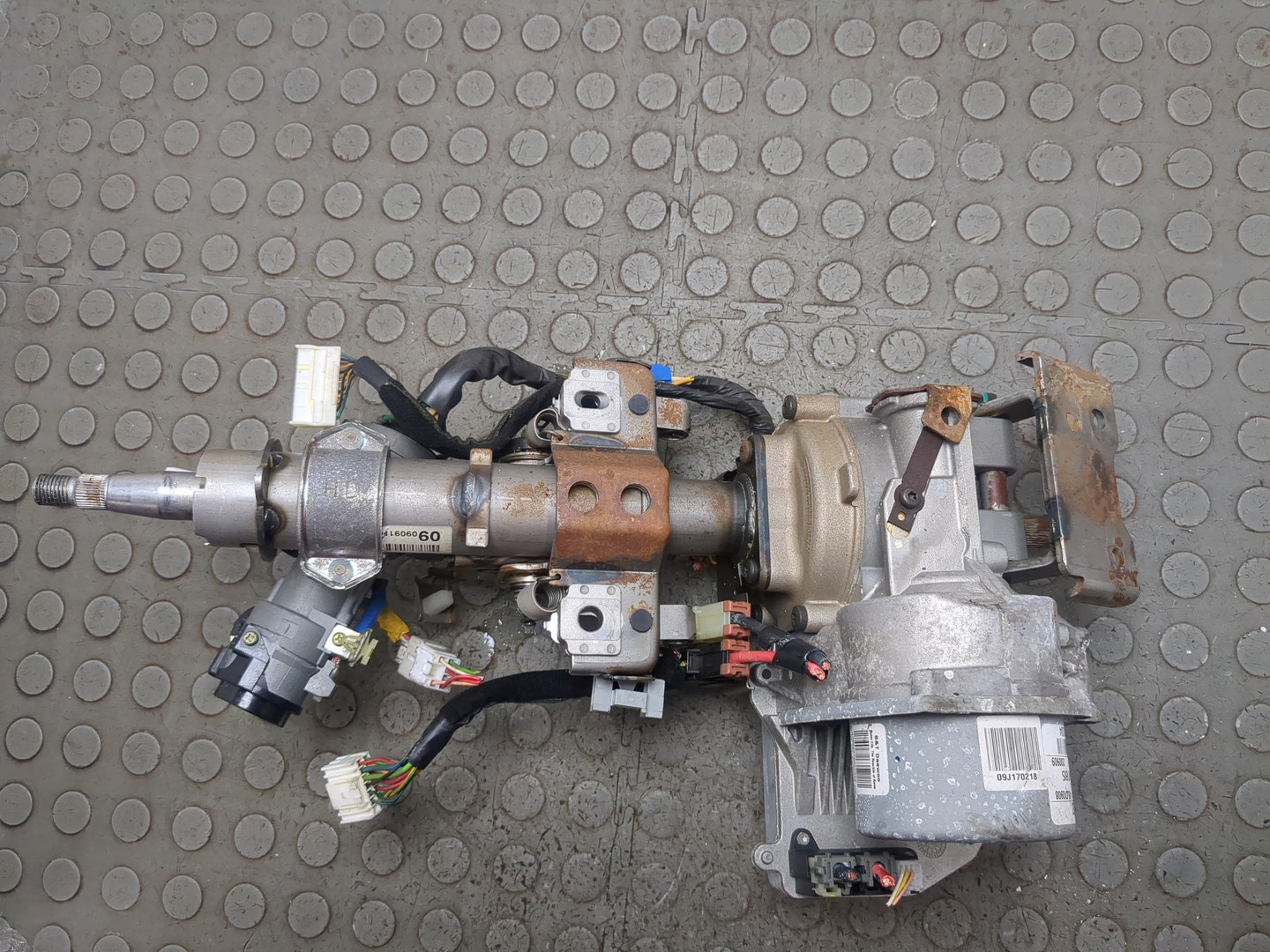 Серводвигатель рулевой рейки