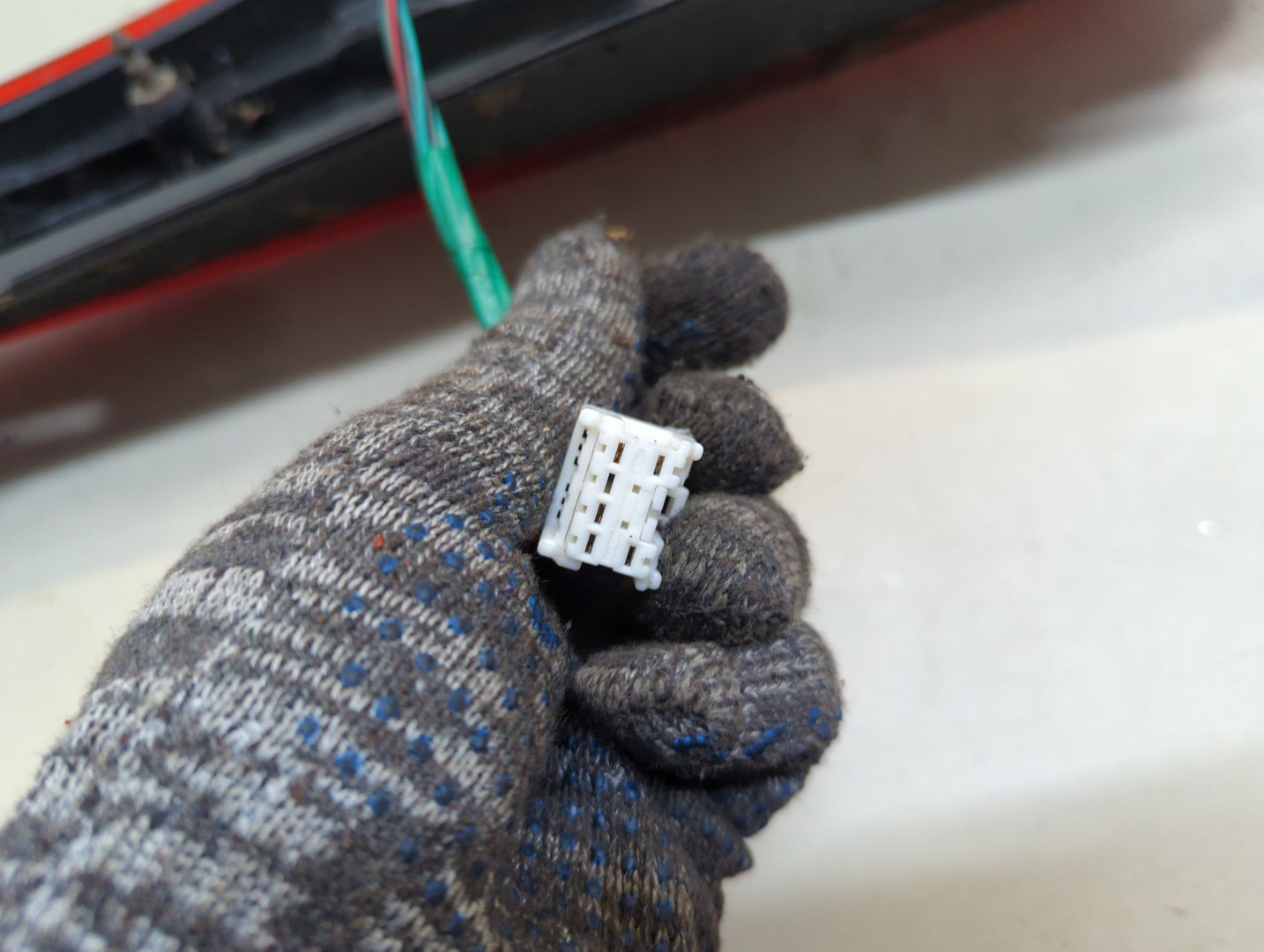 Фонарь задний левый