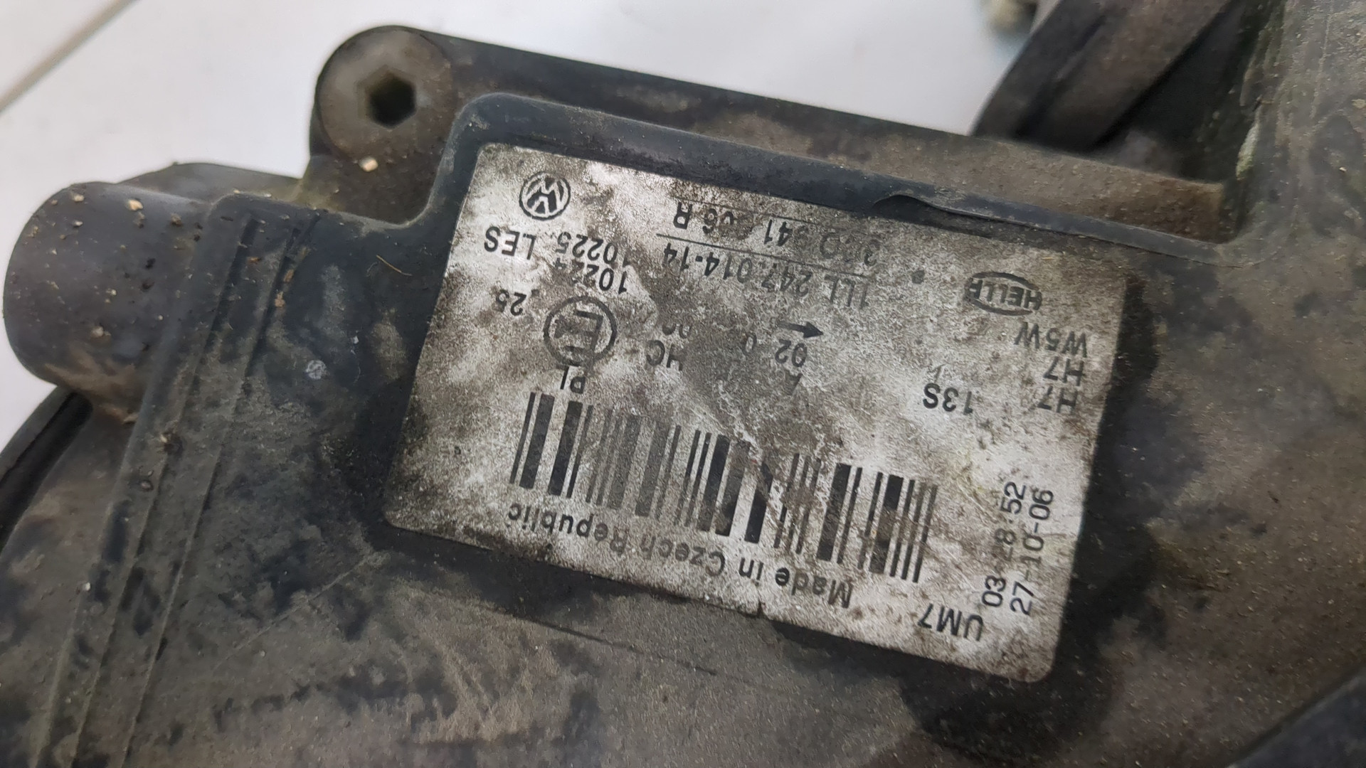 Фара правая