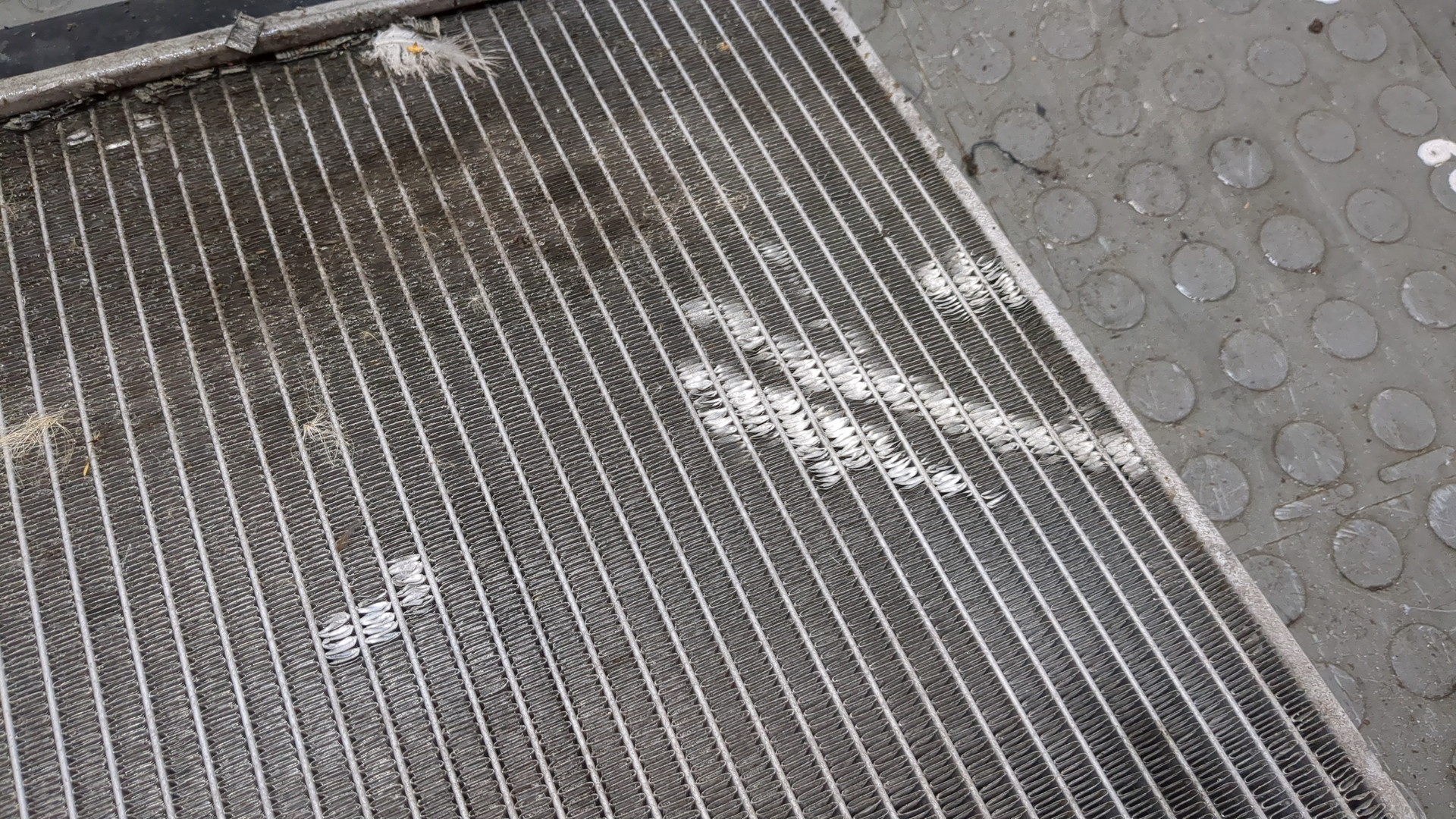 Радиатор охлаждения двигателя основной