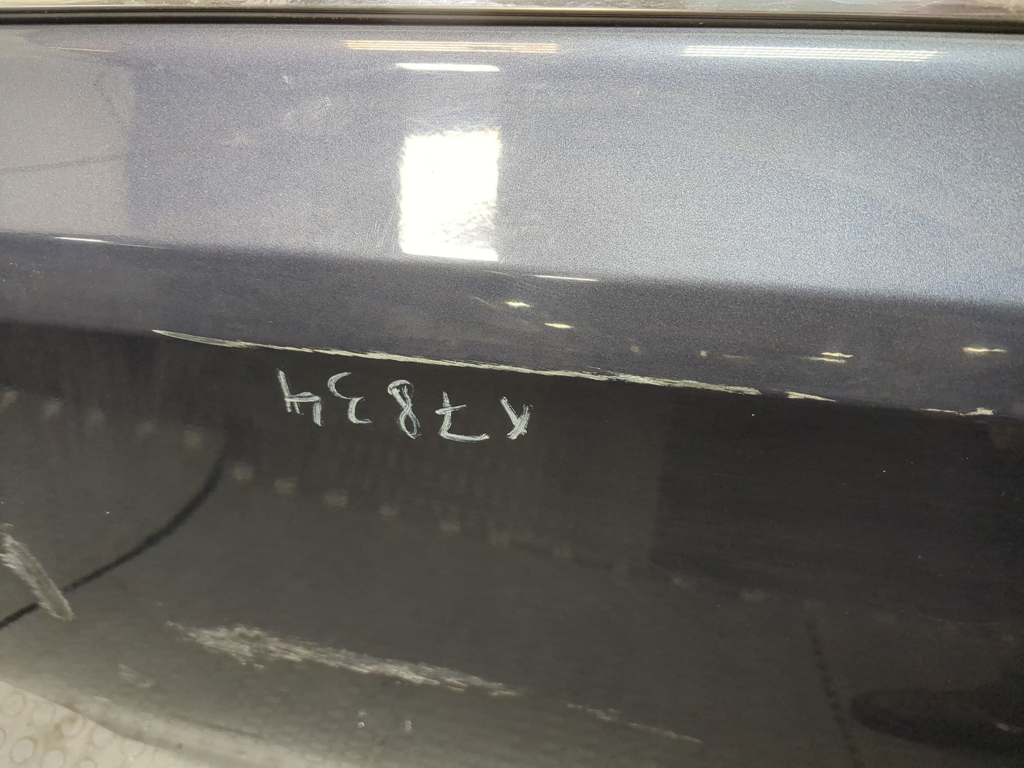 Дверь задняя левая