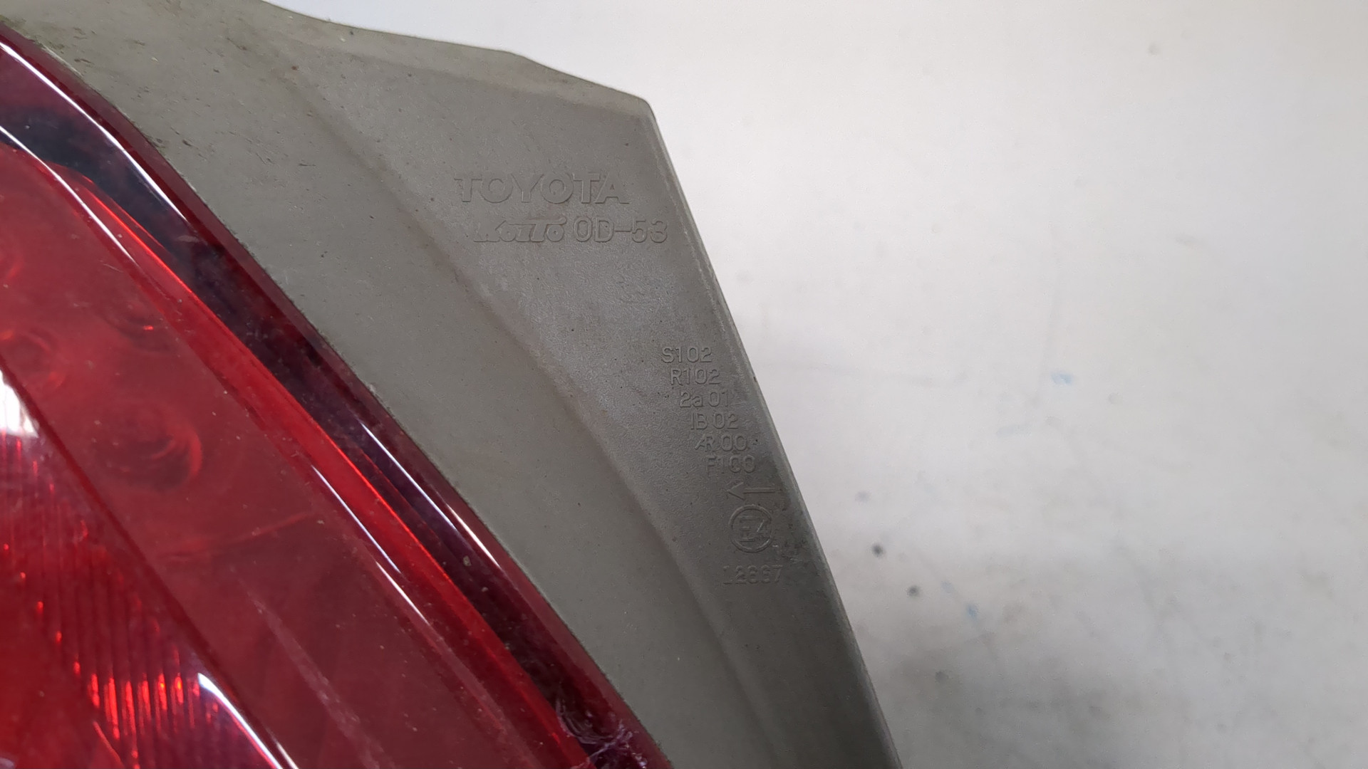 Фонарь задний левый