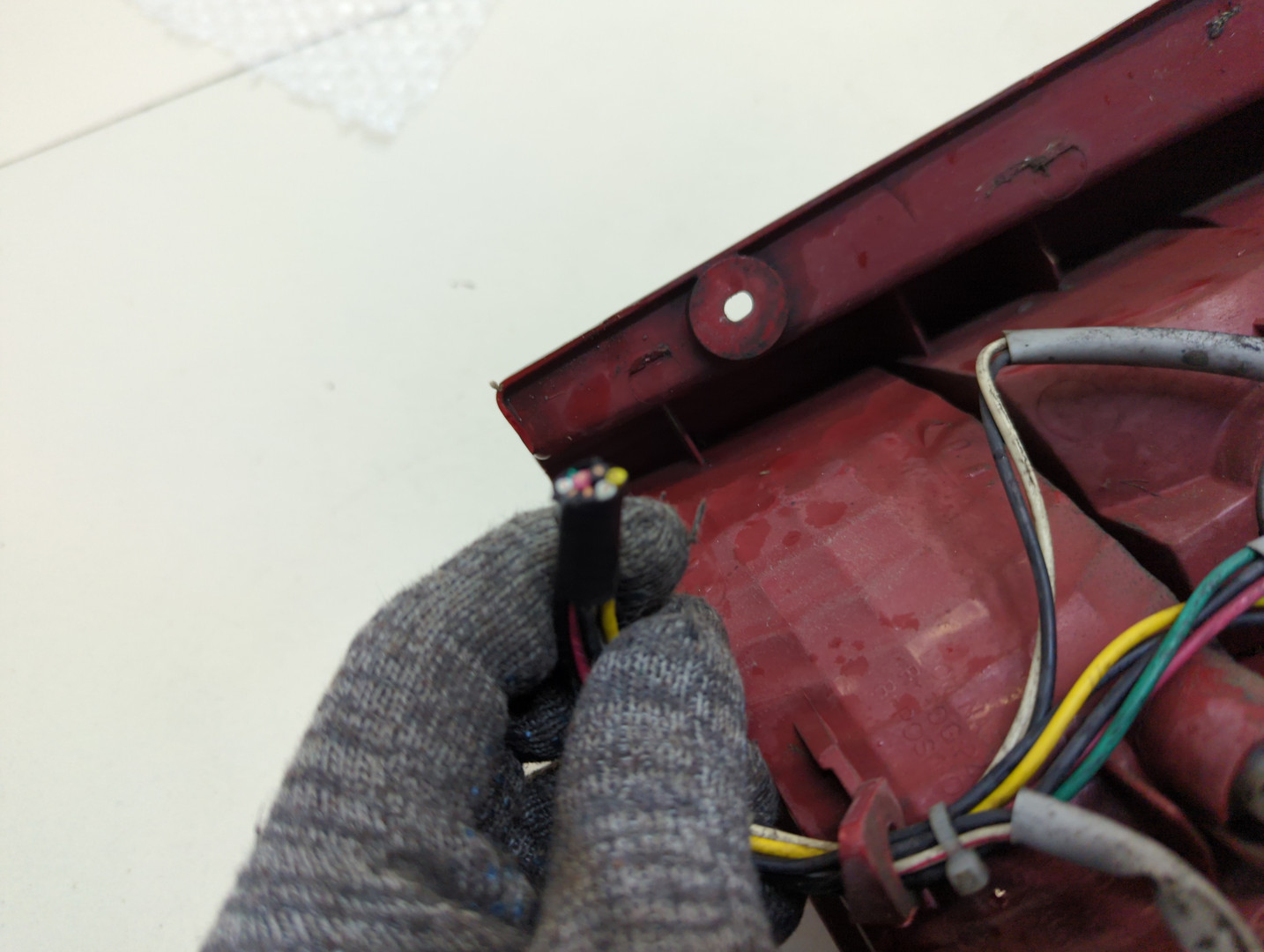 Фонарь задний левый