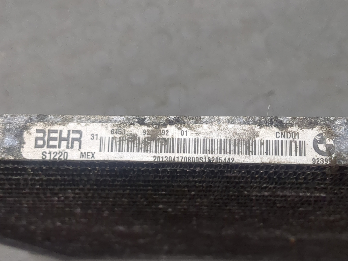 Радиатор кондиционера / конденсер