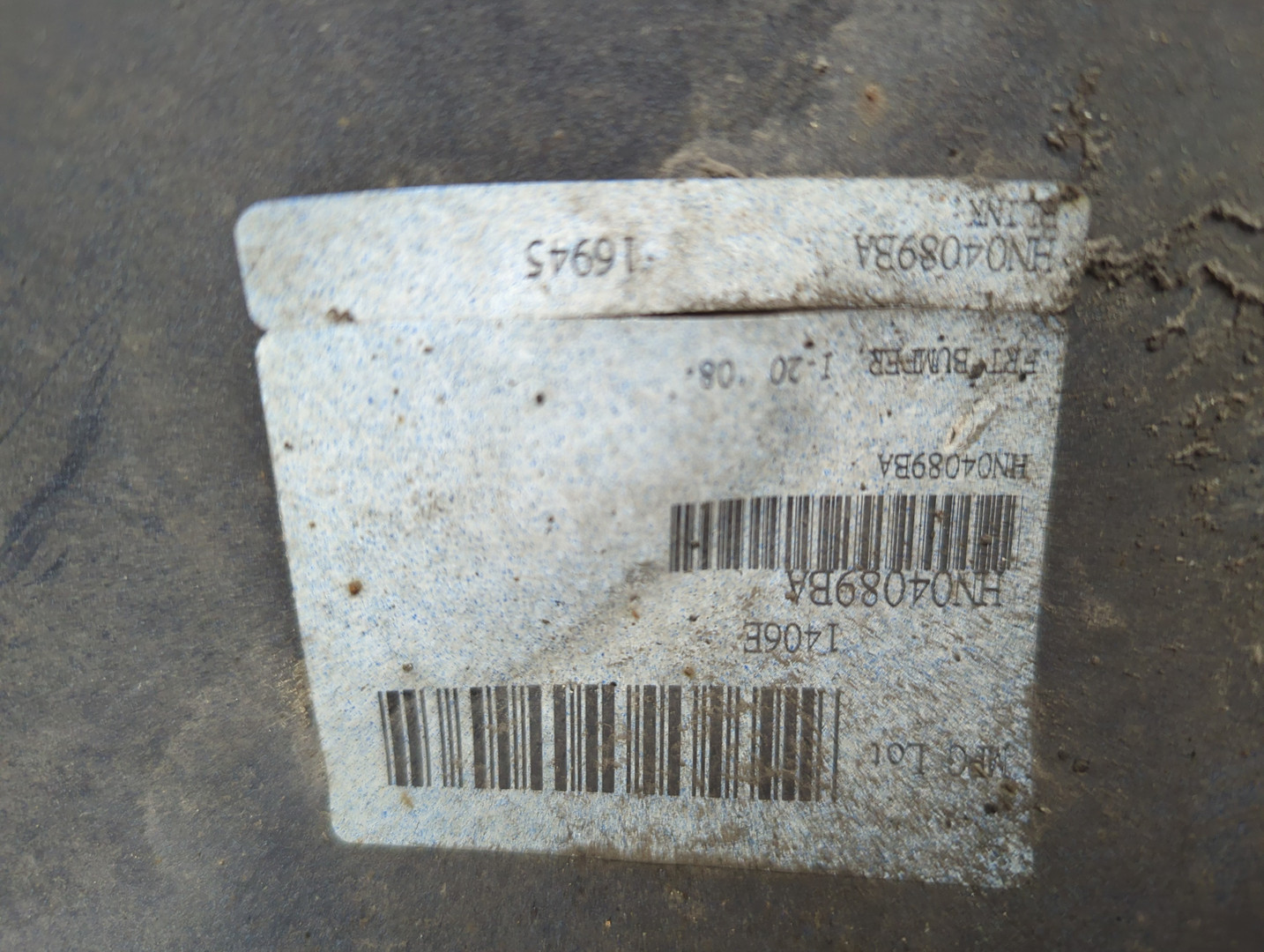 Бампер передний