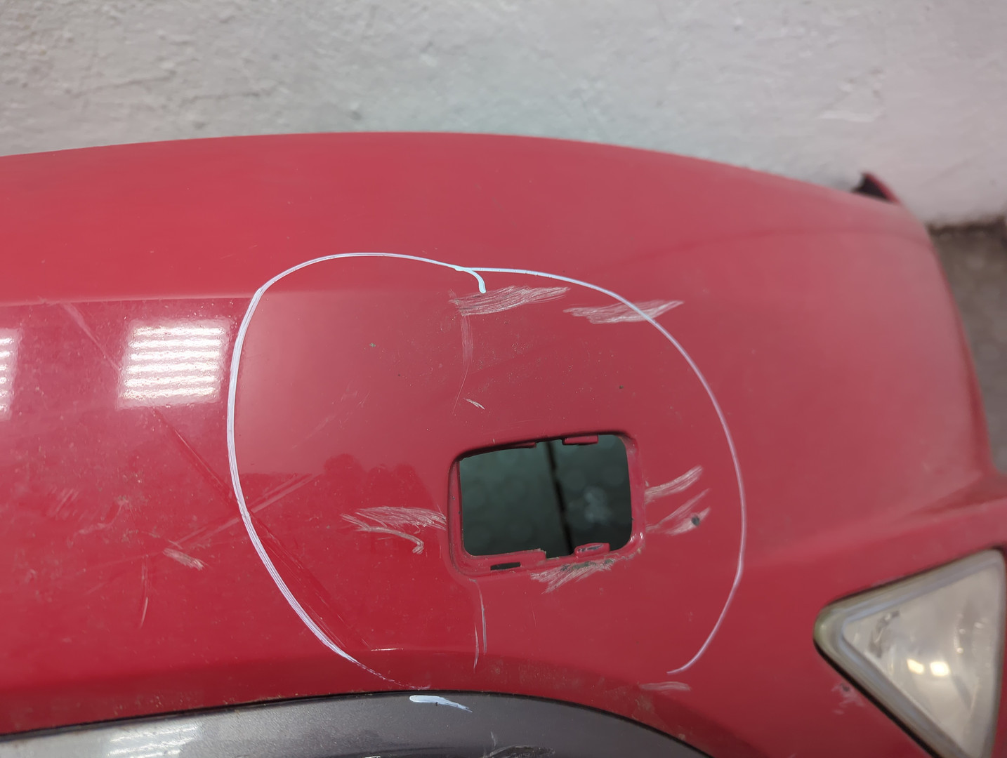 Бампер передний