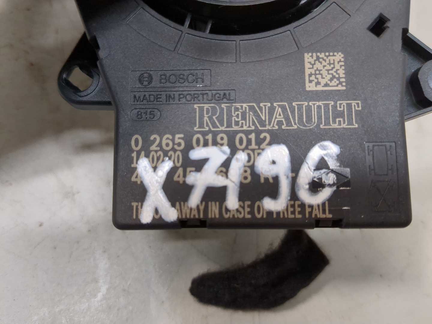 Датчик угла поворота рулевого колеса