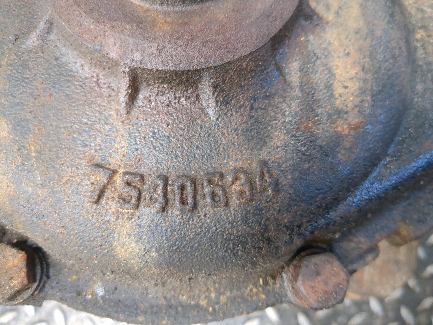 Редуктор переднего моста