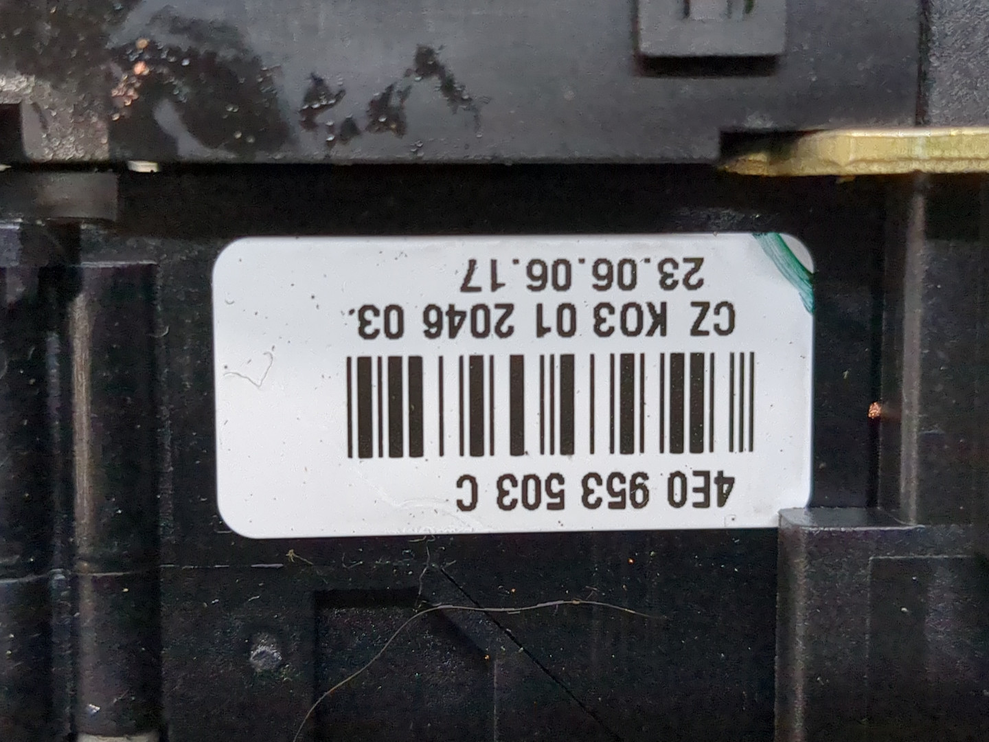 Переключатель подрулевой